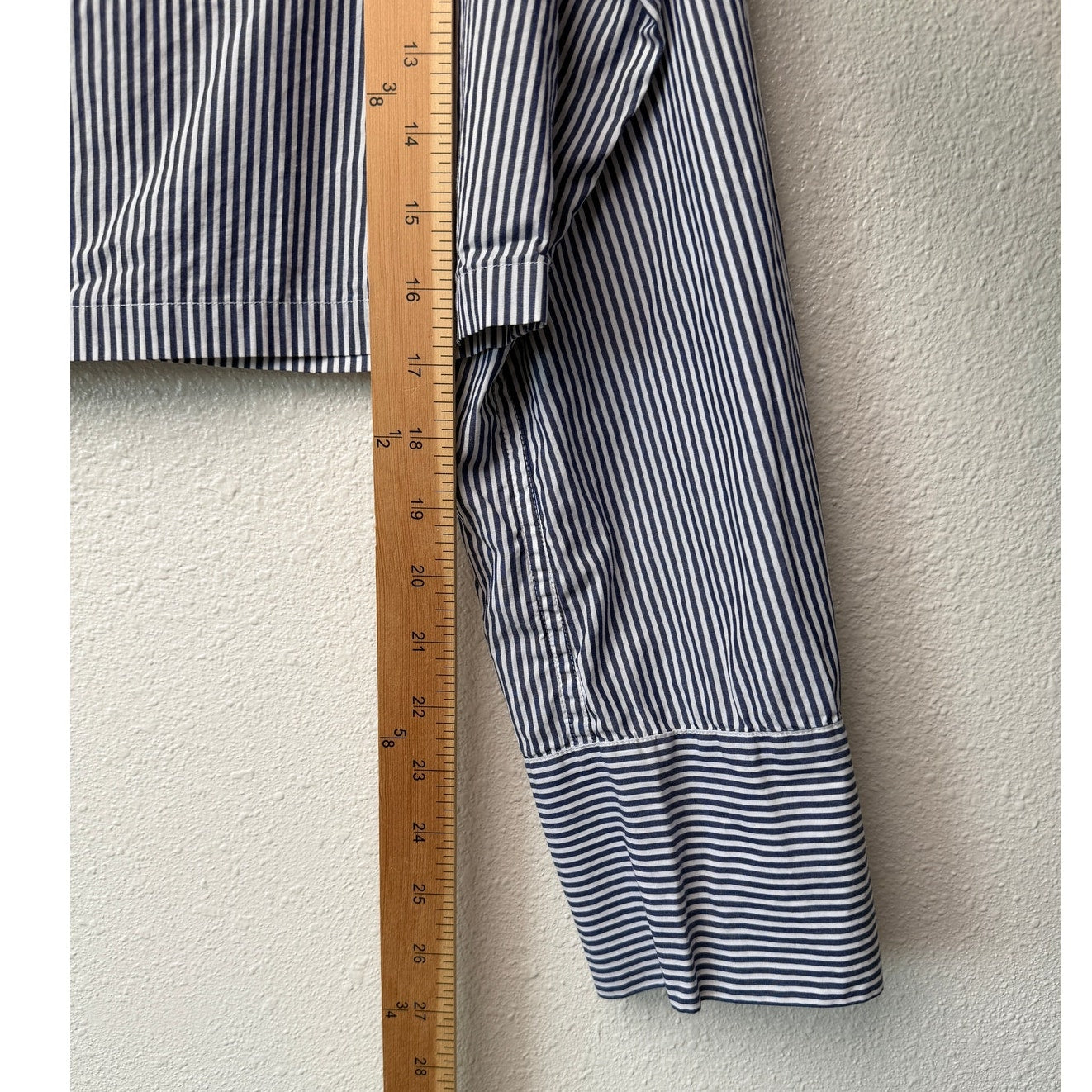 Polo by Ralph Lauren Striped Crop Pajama Set Shirt Shorts Size M