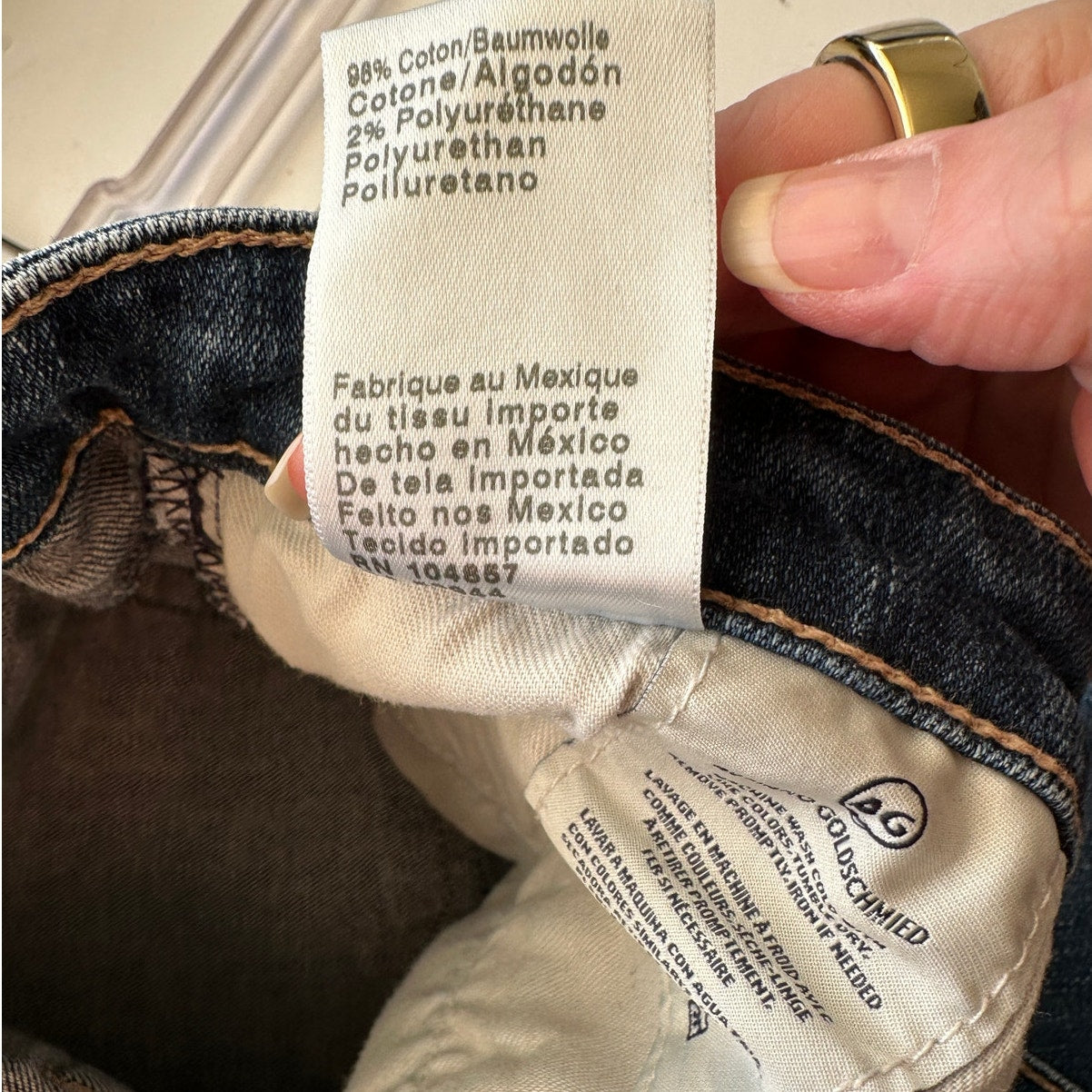AG Adriano Goldschmied Prima Cigarette Leg Jeans Medium Wash Women’s 31R