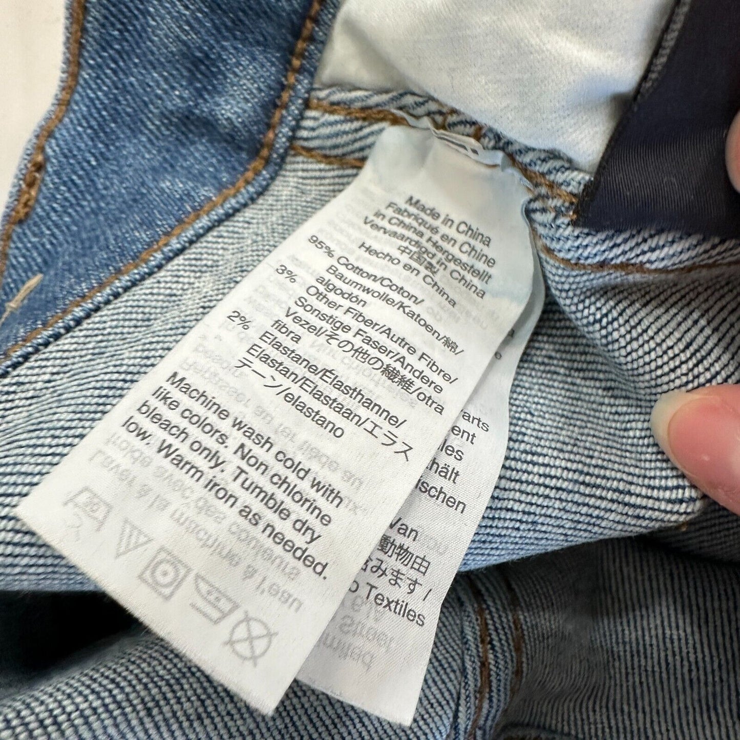 Madewell Medium wash 10" High Rise Skinny Button Fly Raw Hem Jeans 26