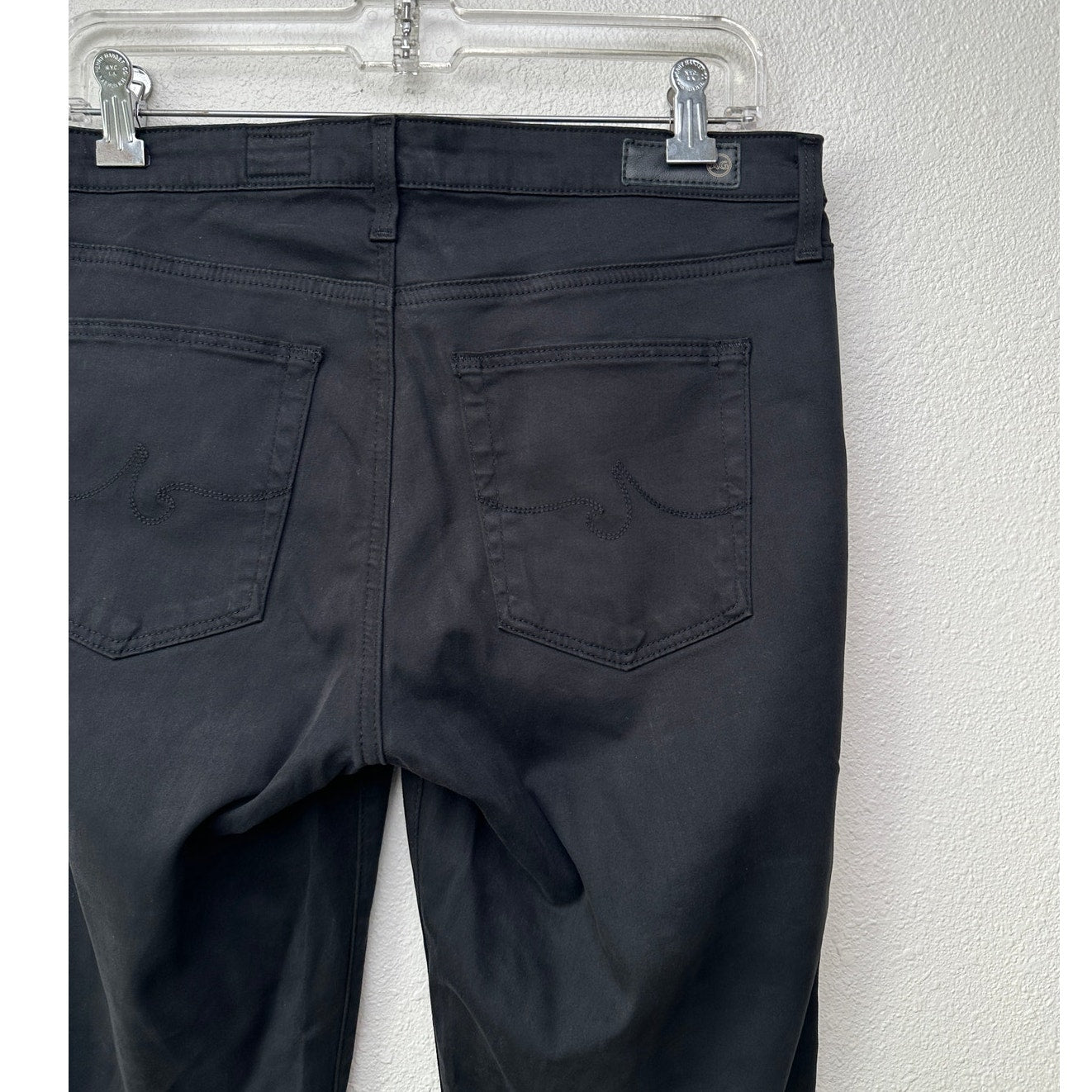 AG Adriano Goldschmied The Prima Black Cigarette Jeans Women 29