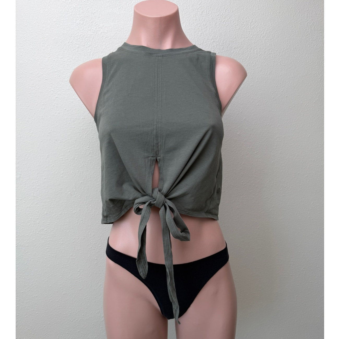 Lululemon Time To Restore Tank Grey Sage Women 4
