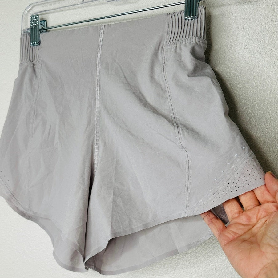 Lululemon Gray Hotty Hot High Rise Lined Shorts Special Edition 2
