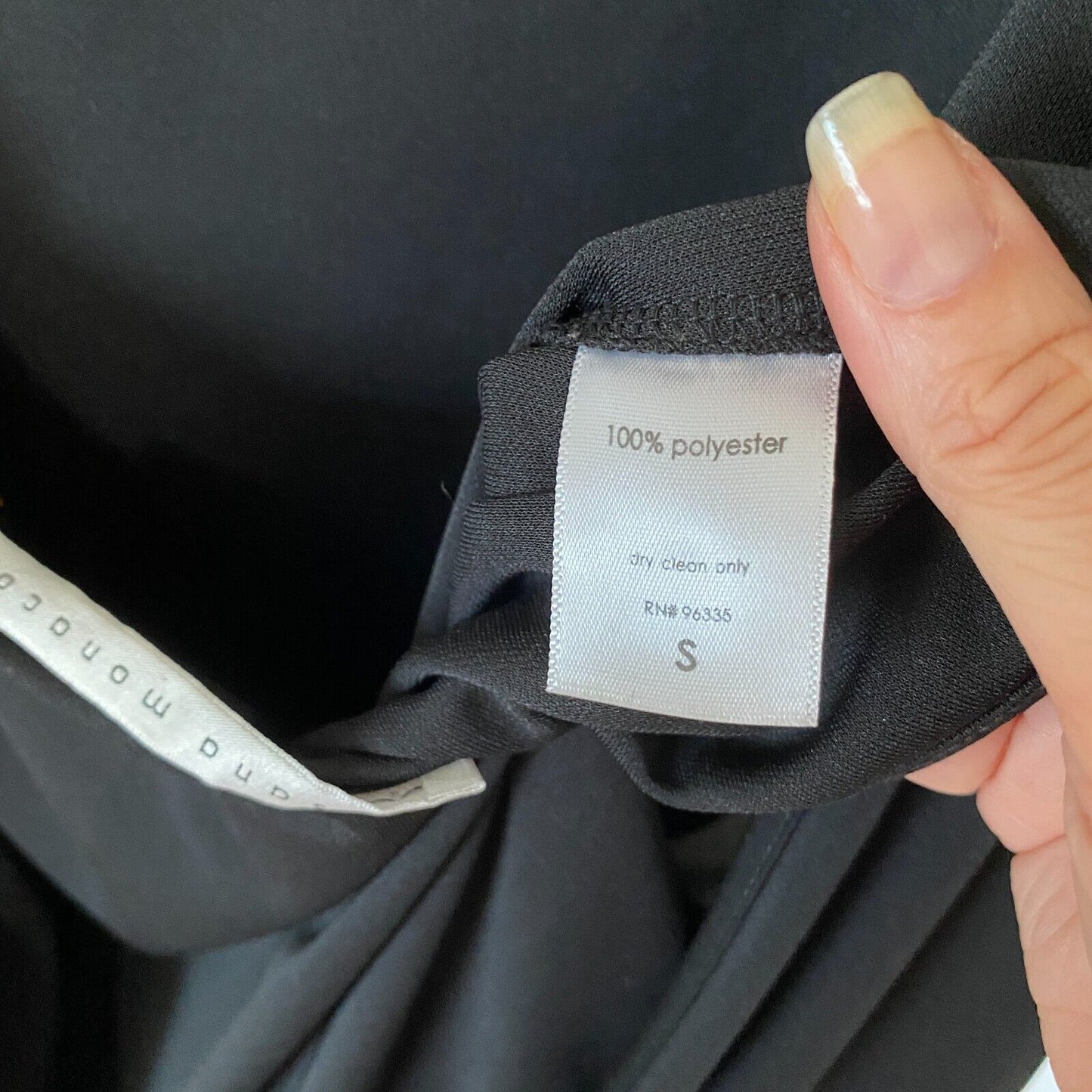 REVOLVE Susana Monaco Black Fitted Waist Kat Sleeveless Open Back Dress S