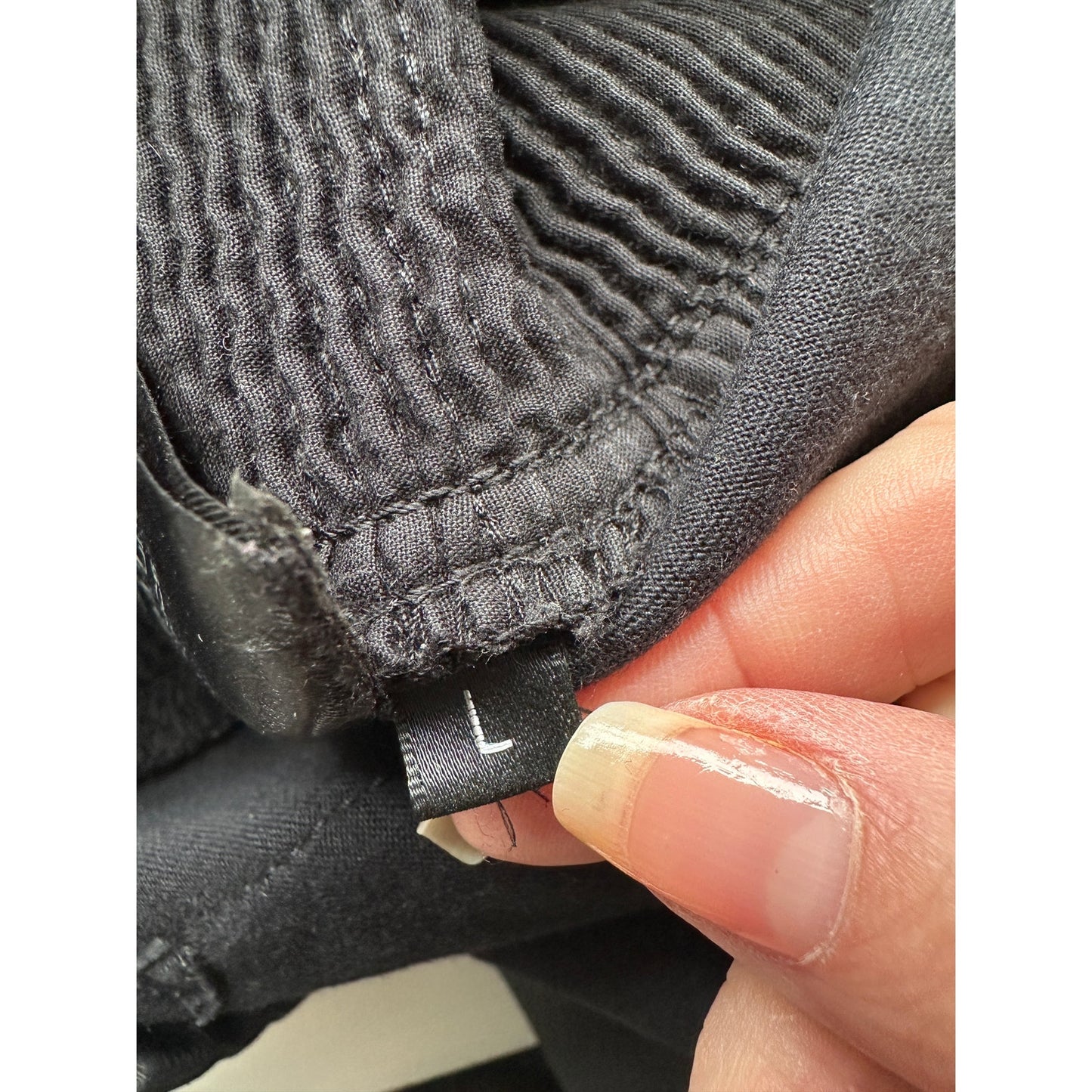 Balmain Lambskin Moto Pants Black Men’s US L Drawstring