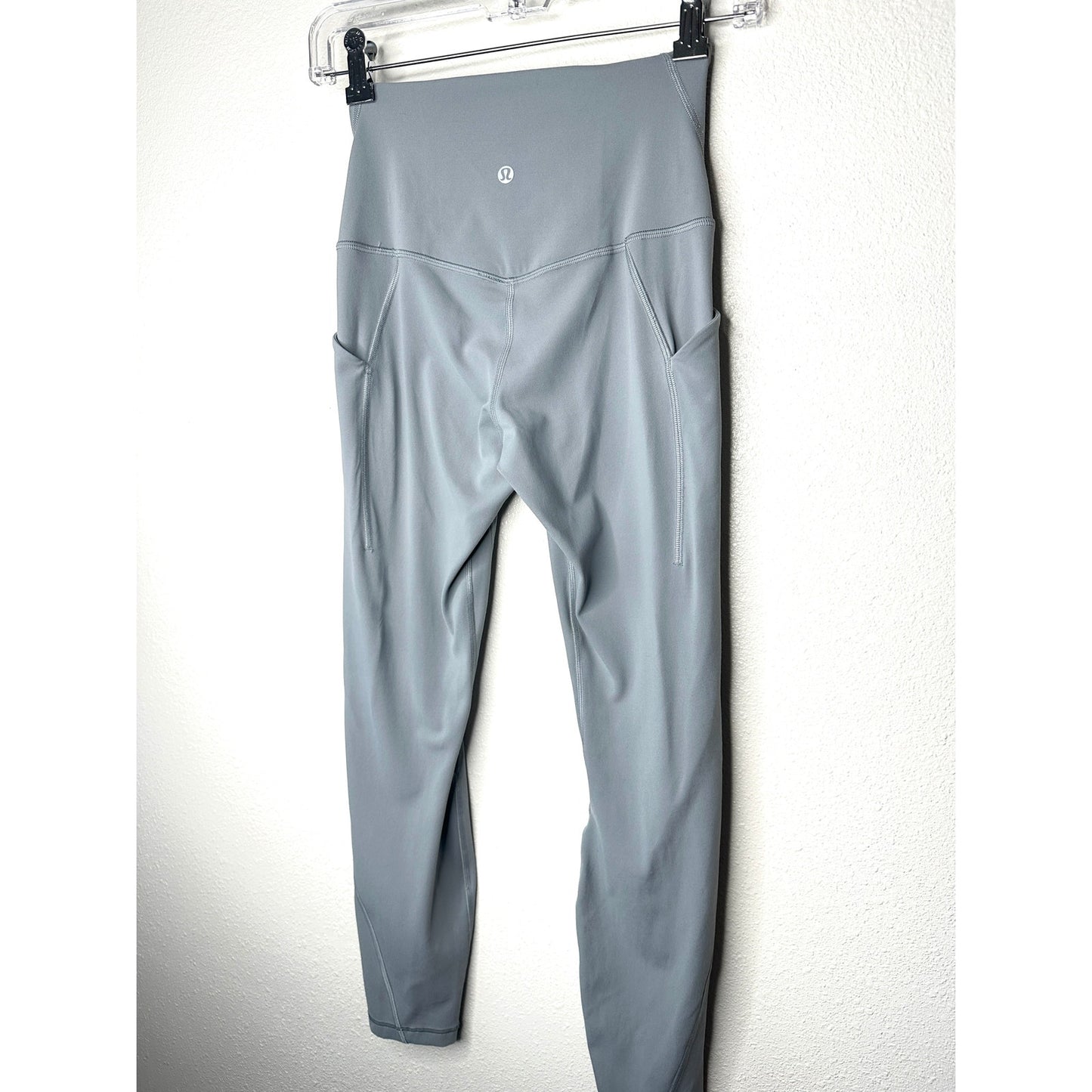 Lululemon Gray High-Rise Pocketed Pants 4