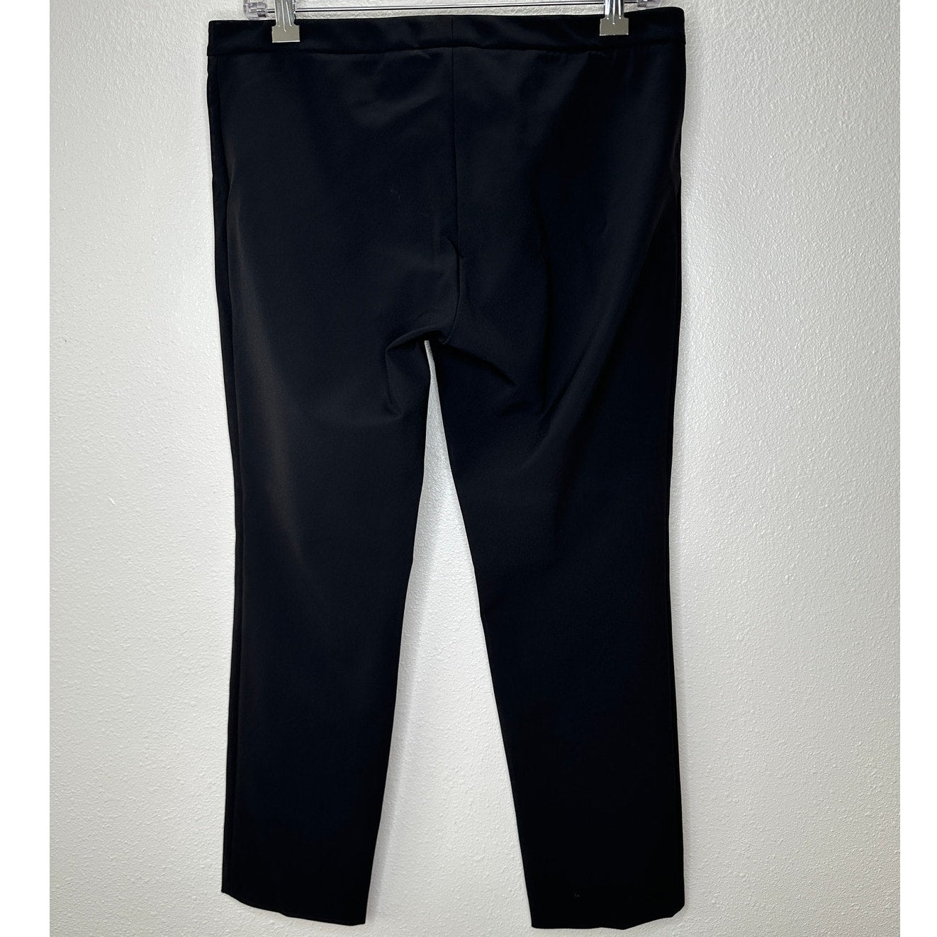 Theory Black Perform Tech Classic Skinny Leg Trouser Pants 8