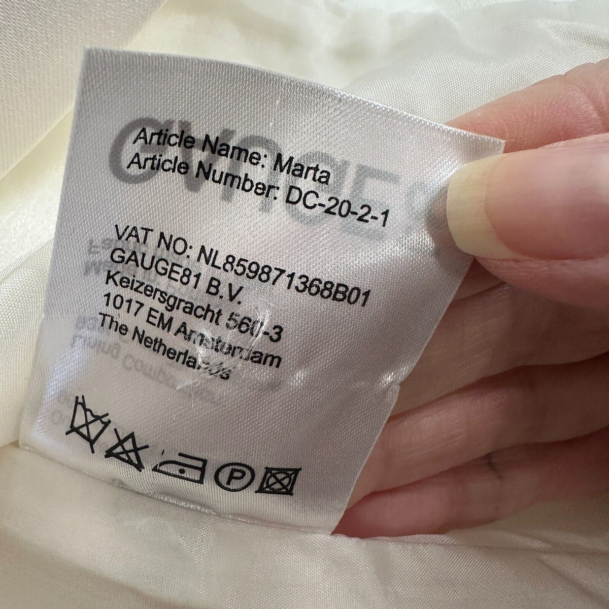 Gauge81 Marta White Satin Cut Out Square Neck Sleeveless Open Side Tie Back Mini SM