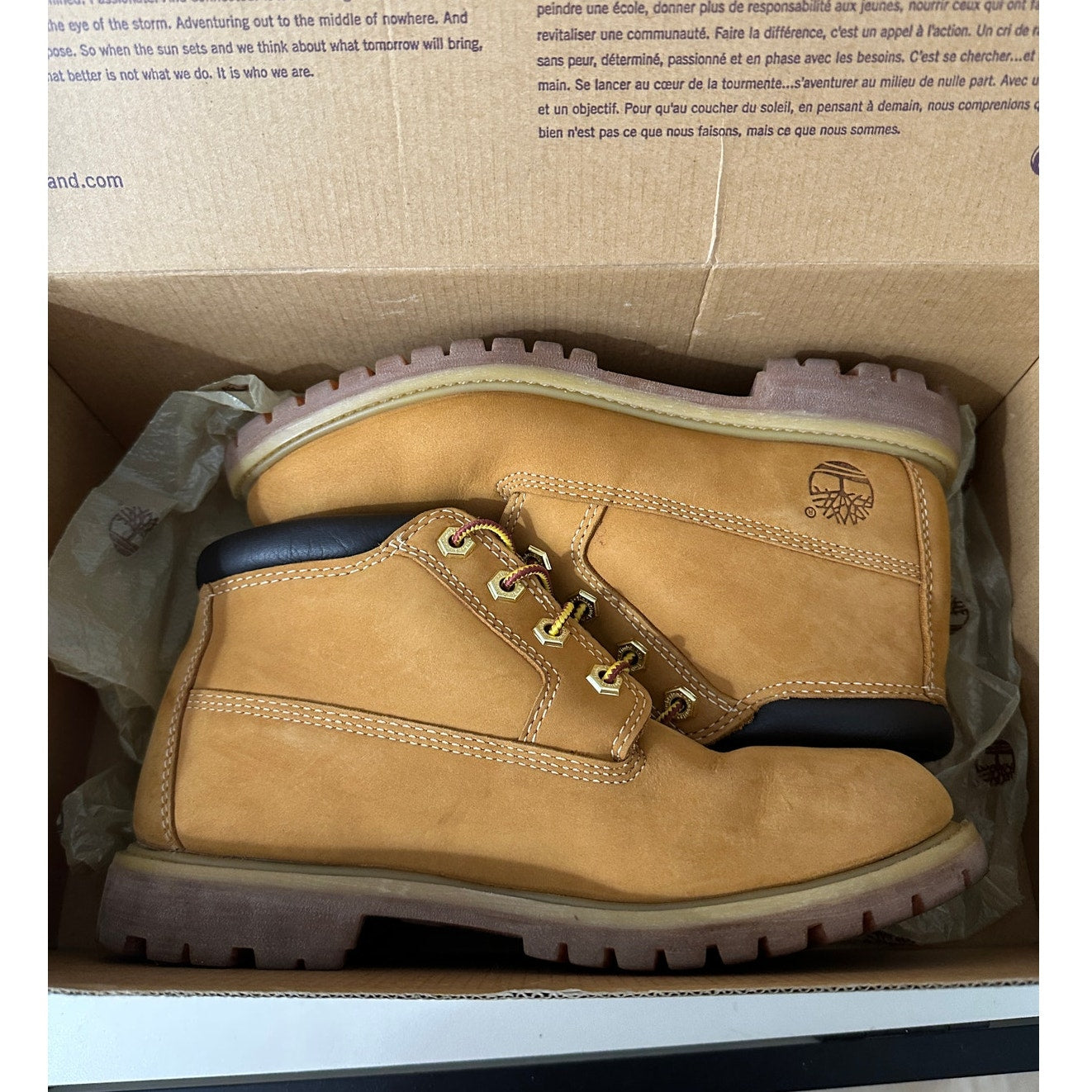 Timberland Tan Wheat Nellie Waterproof Chukka Boot 6.5