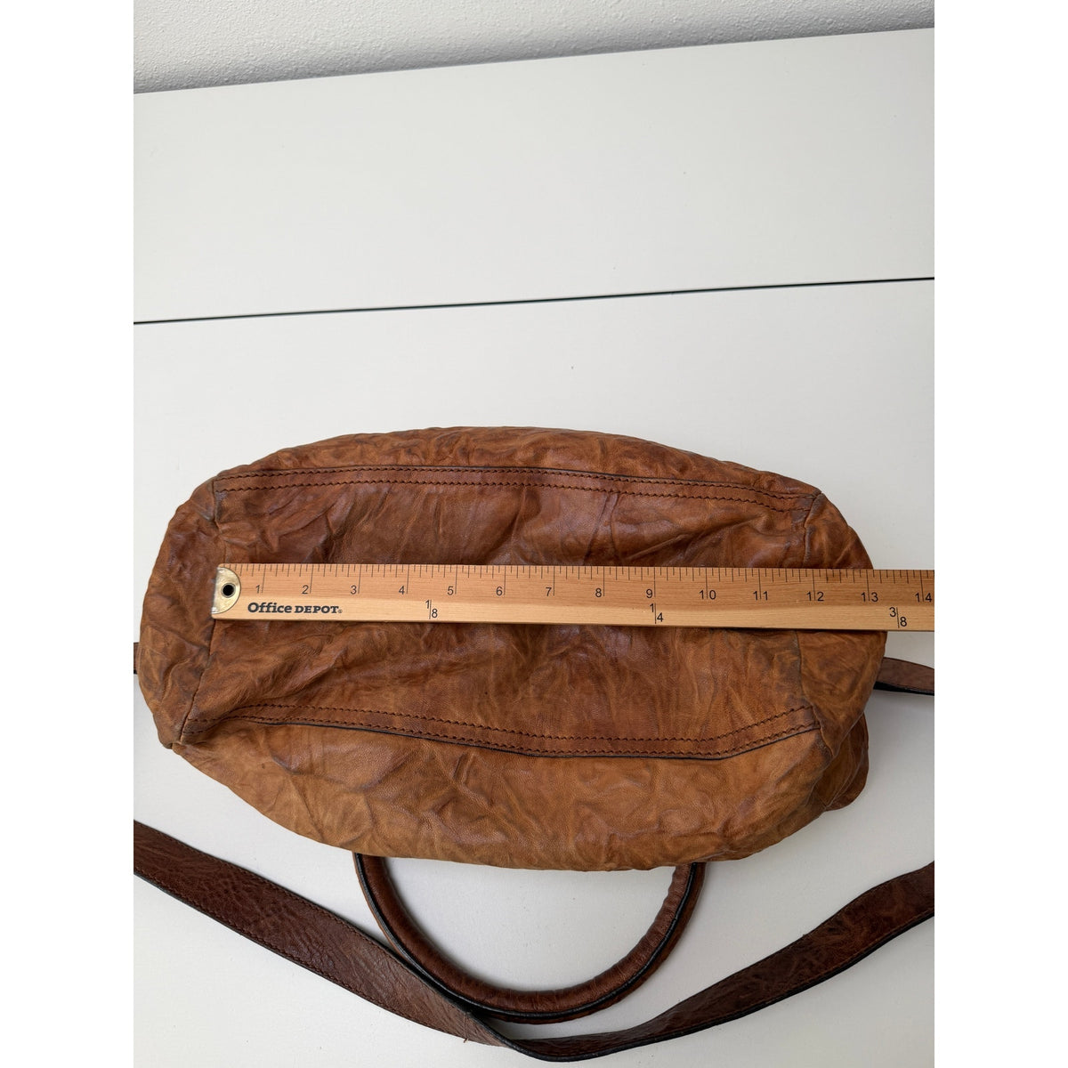 Givenchy Cognac Brown Zip Satchel Bag Women's