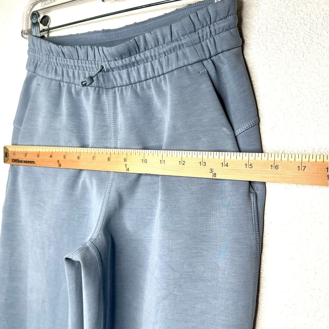 Lululemon Softstreme Pale Blue High Rise Drawstring Lounge Pant Size 2 Oversize