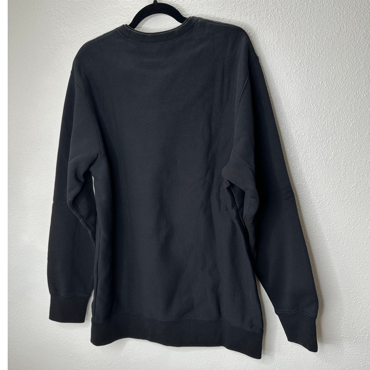 Moncler Black Genius 1952 X Undefeated White Logo Altered Sweatshirt L