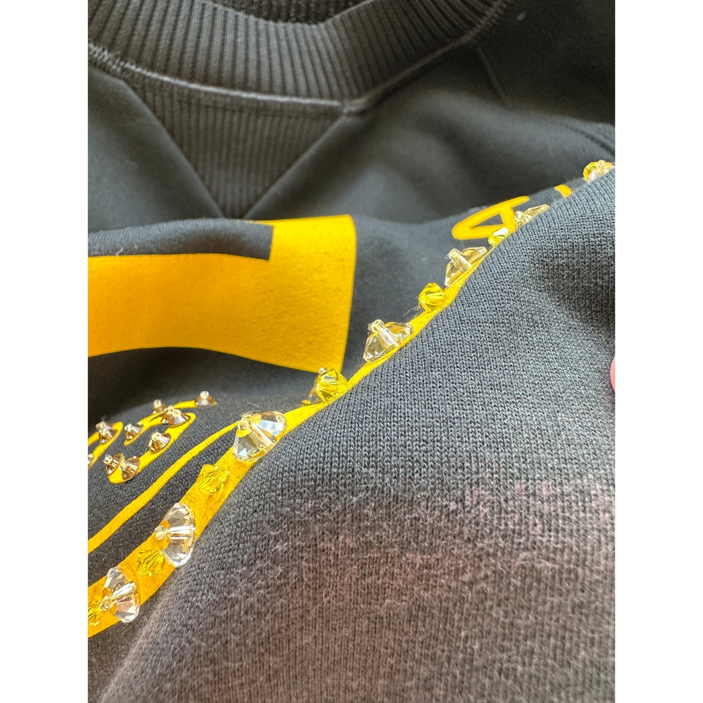 Fendi Black Roma 1925 Logo Crewneck Sweatshirt Women’s L