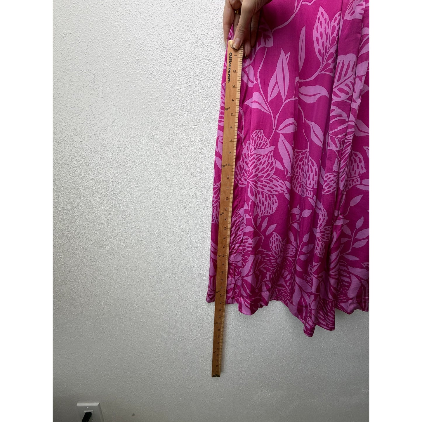 Poupette St Barth Pink Pants Womens S Wide Leg