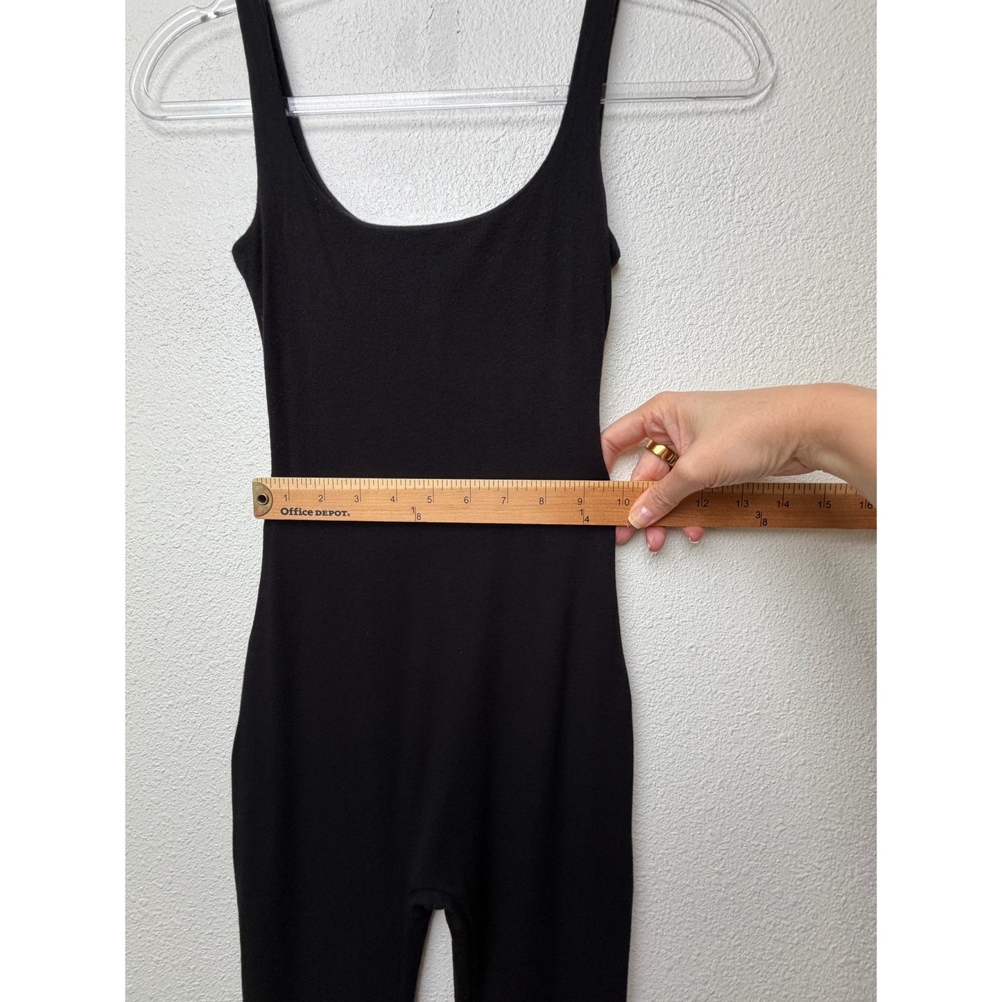 Naked Wardrobe Black Tank Jumpsuit Women XS Bodycon