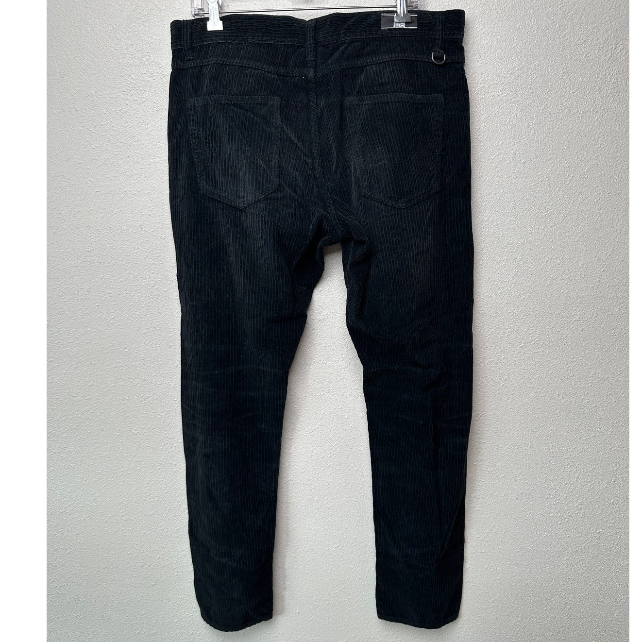 NWT Moncler 7 Fragment Corduroy Pants Black Men’s 50 Side Code Print