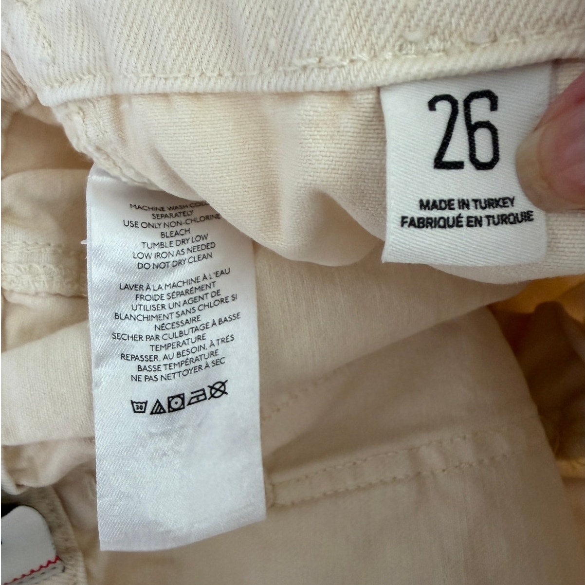 BDG Buttercream Wide Leg Utility Cargo Pants Women's Size 26