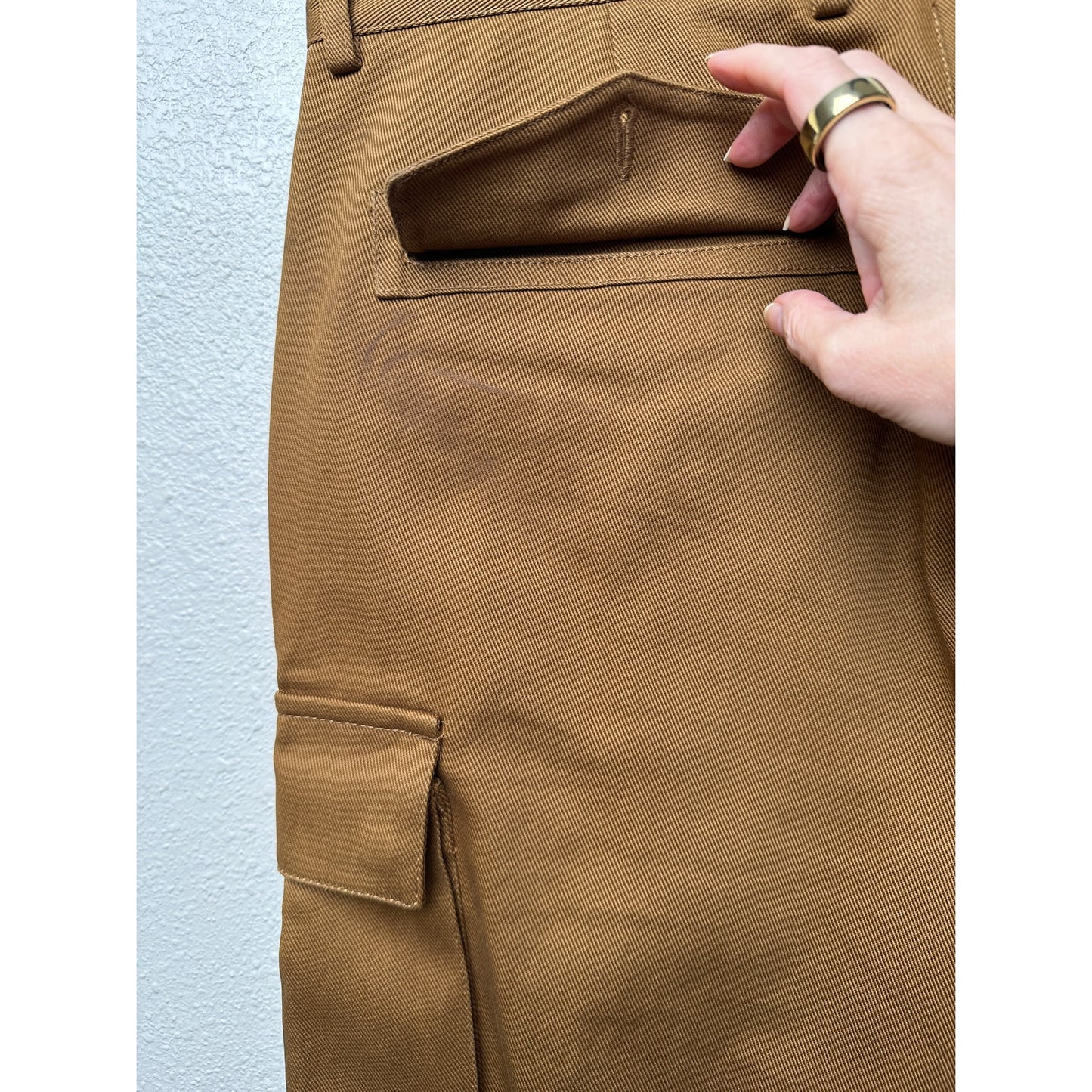 OTD Cargo Pants Camel Brown Men's US 34 Utility