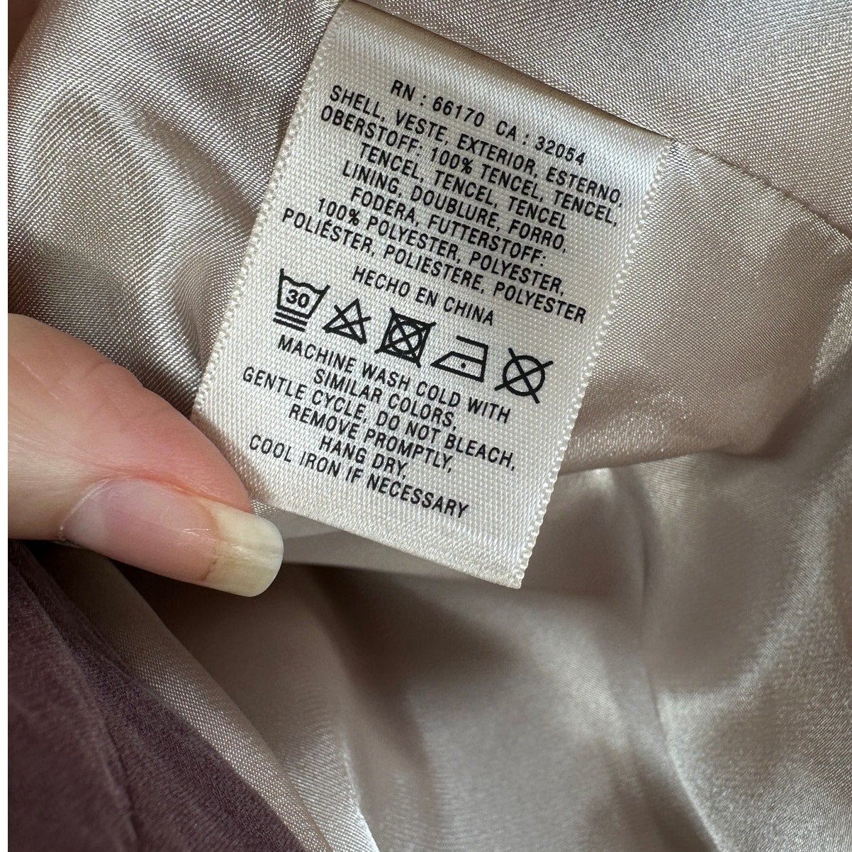 Elevenses Whitby Dusty Purple Soft Pocketed Thin Blazer 2