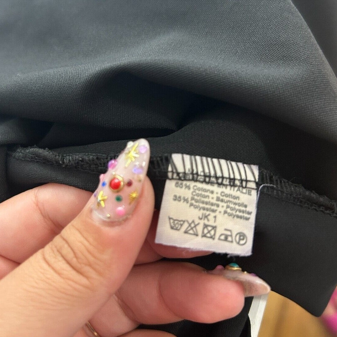 Brandy Melville Black Criss-Cross Back Mini Dress OS