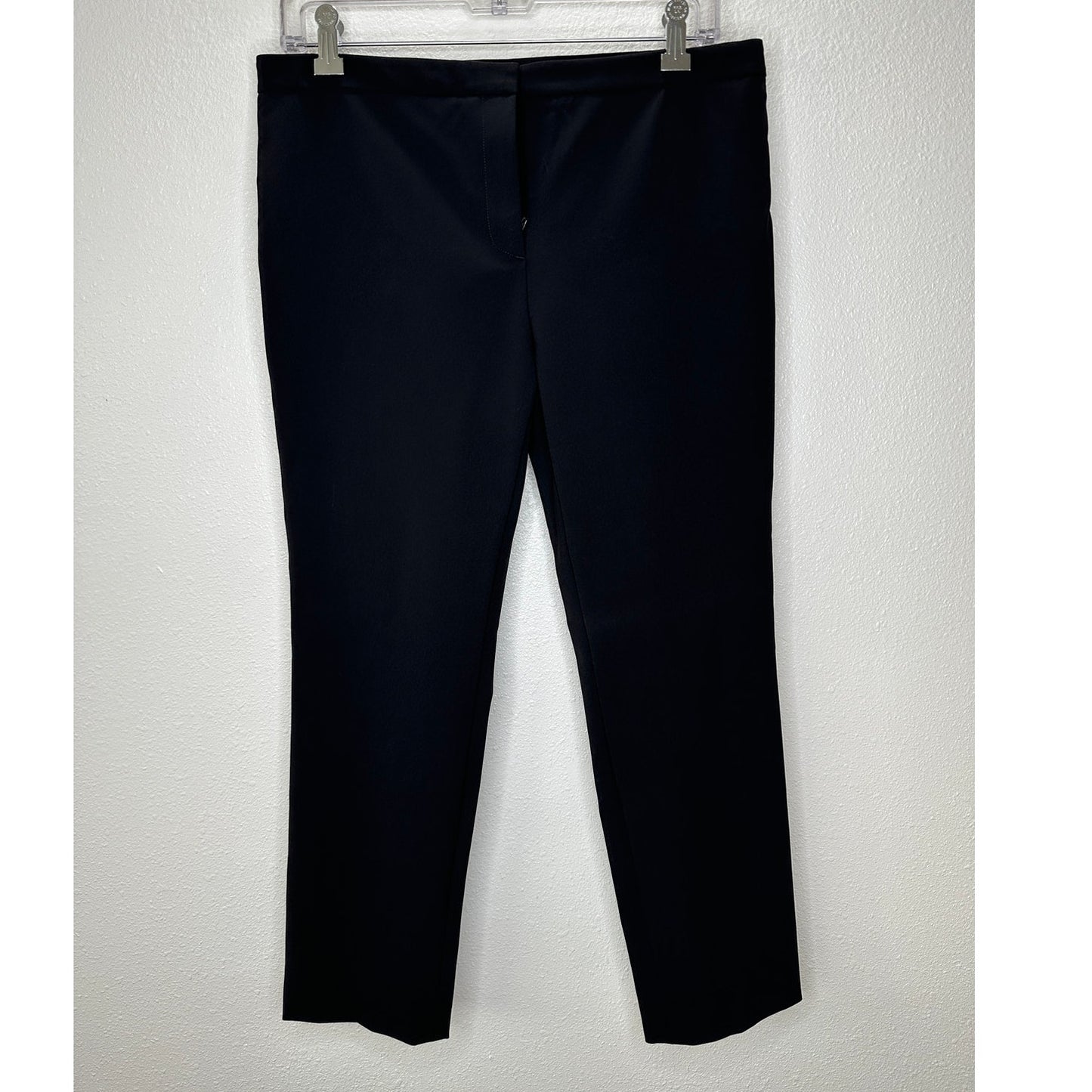 Theory Black Perform Tech Classic Skinny Leg Trouser Pants 8
