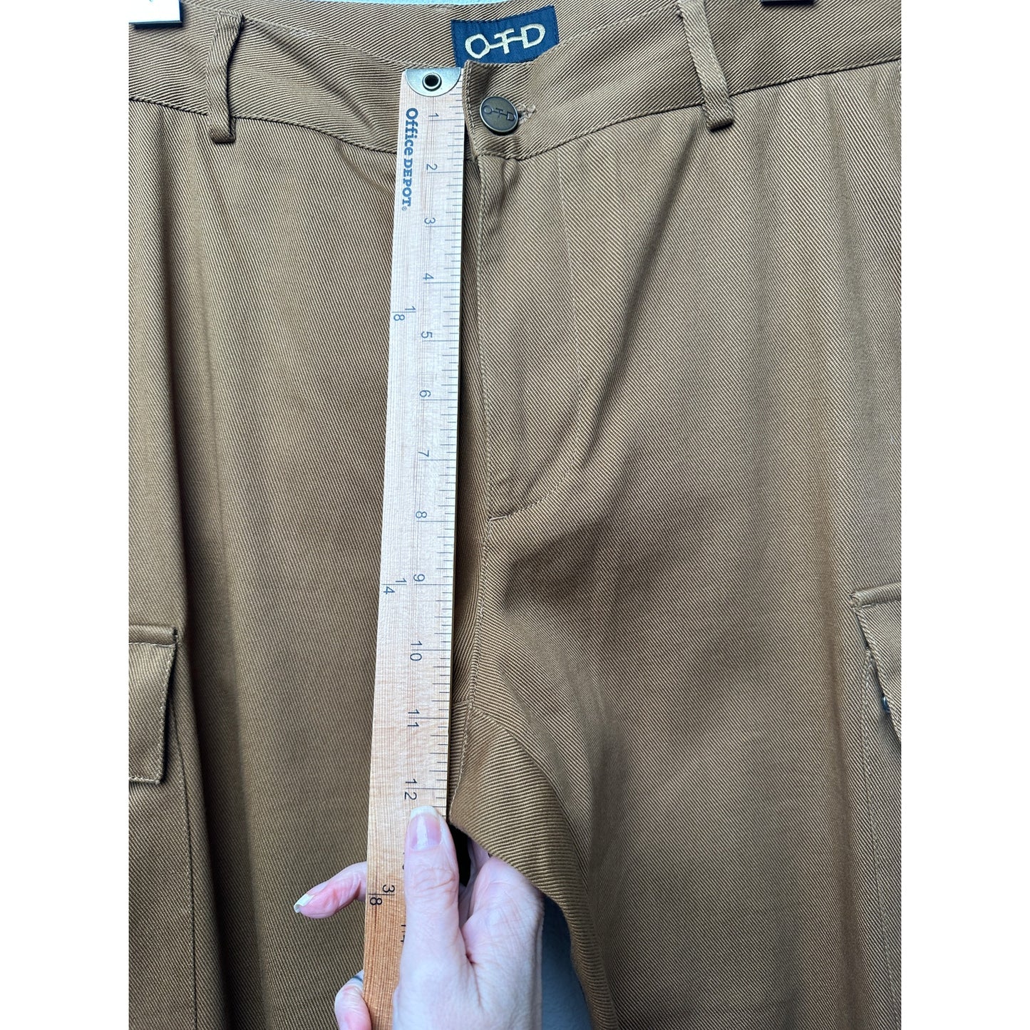 OTD Cargo Pants Camel Brown Men's US 34 Utility