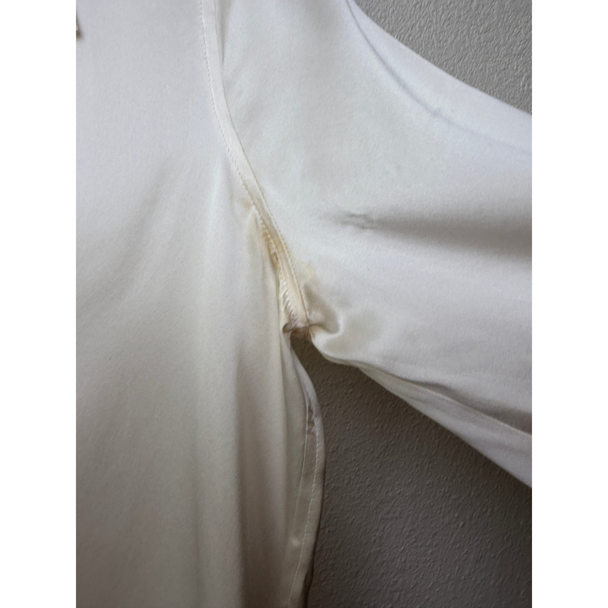 L'Agence Ivory Silk Button Front Blouse Women S