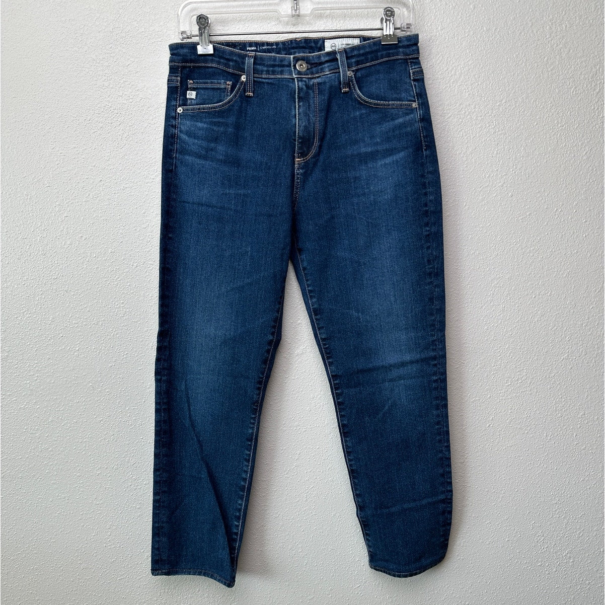 AG Prima Cigarette Jeans Blue Women’s US 28 Fabric Made in Japan