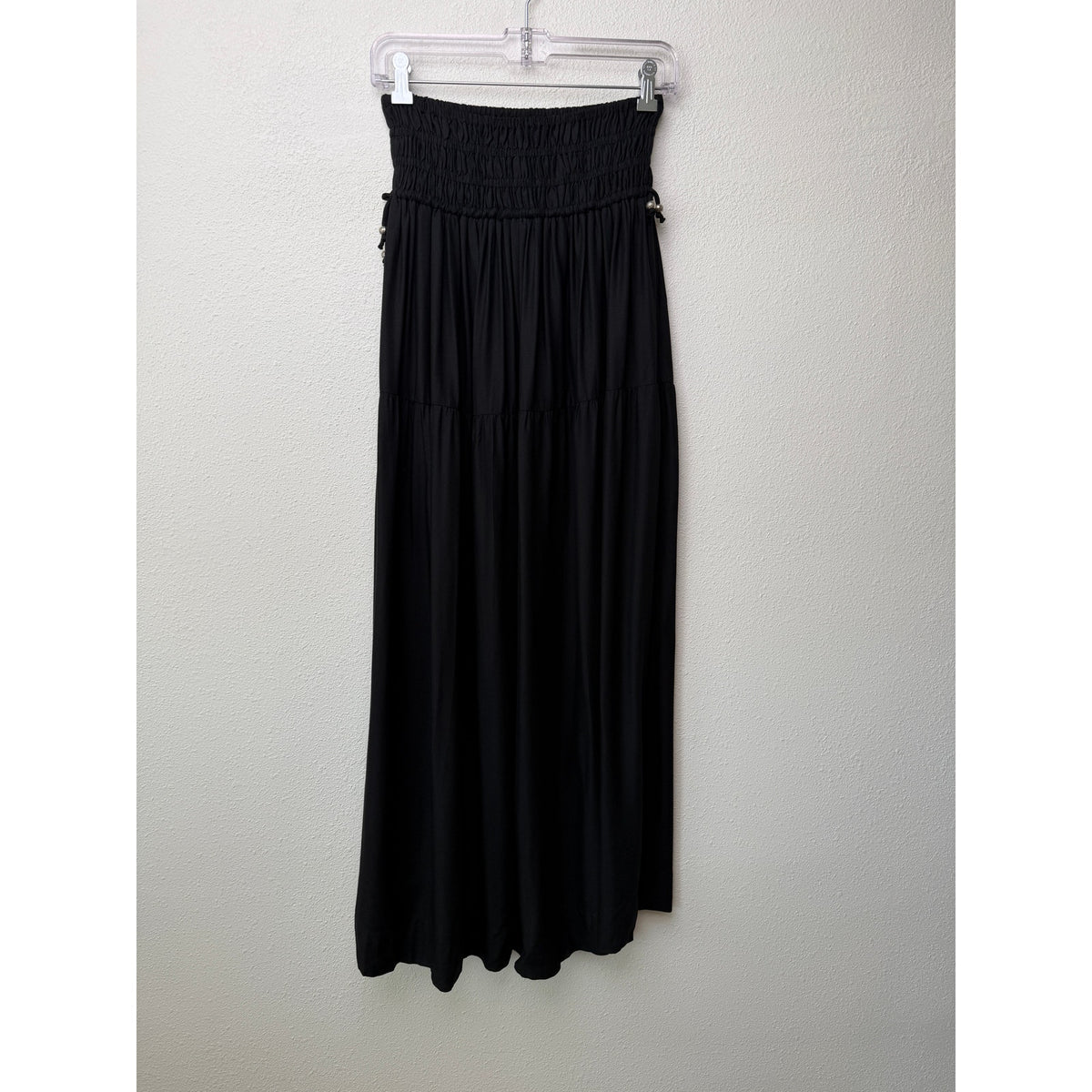 NWT Elan Black Convertible Dress Maxi Skirt Women M
