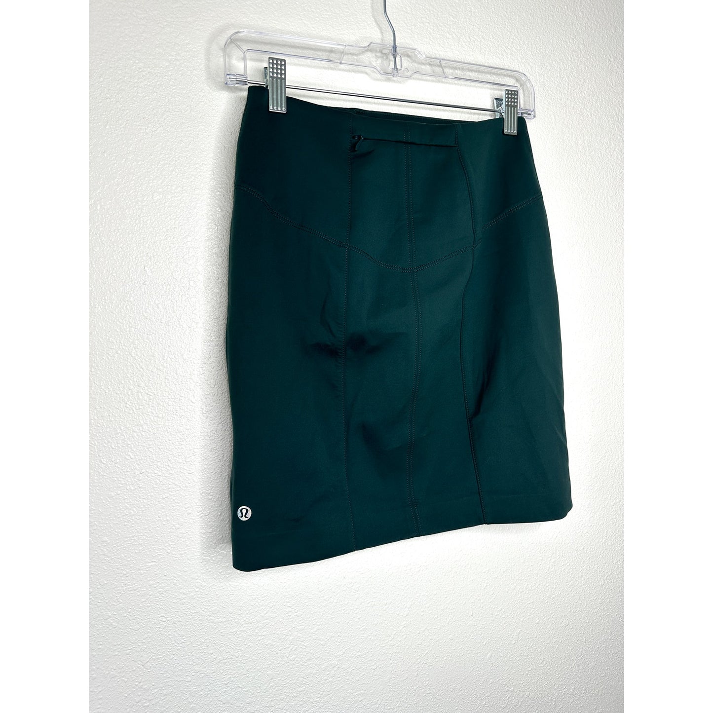 Lululemon Go Cityfarer Forest Green Pencil Mini Skirt 6