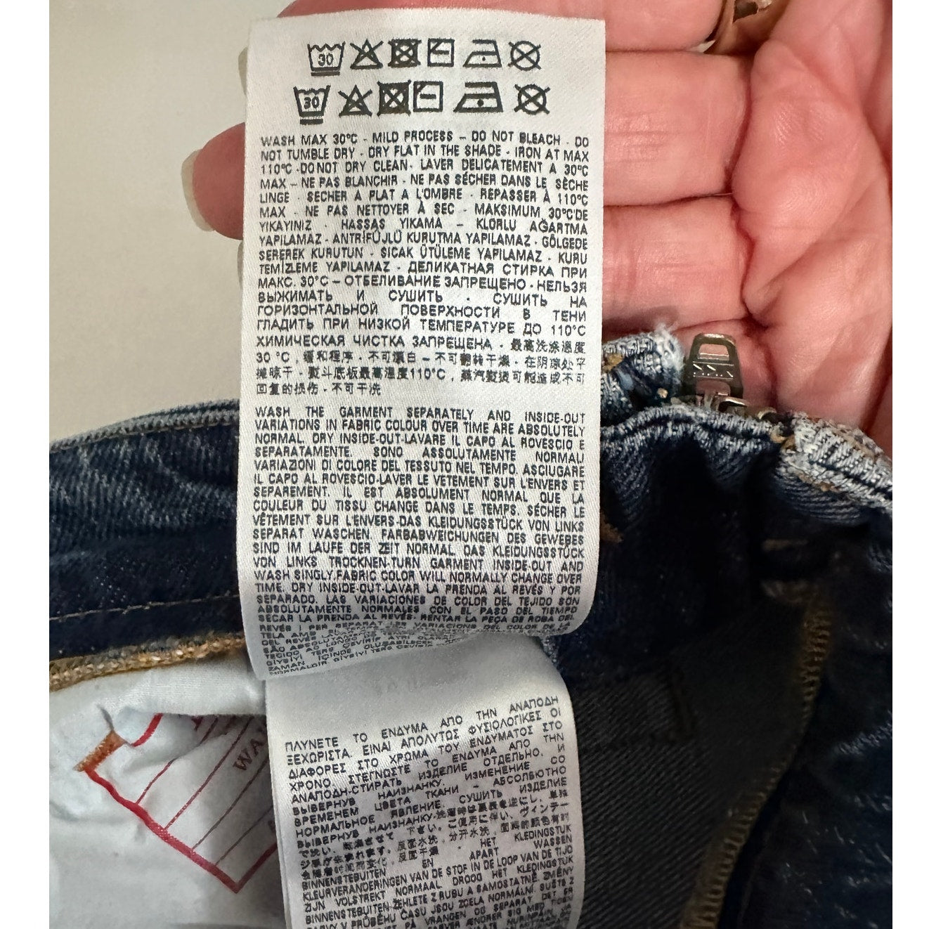 Rare Diesel Jeans Medium Wash Womens US 32 D Buckle
