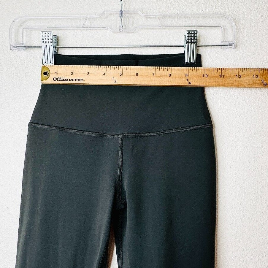 Lululemon Slate Gray High-Waist Yoga Pants 2