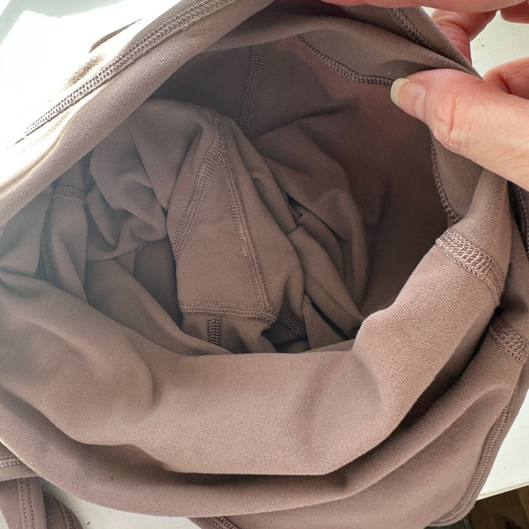 Wilfred Free Mocha Brown Look Halter Top Romper XS