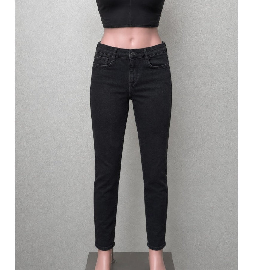Zara Trafaluc Black High Rise Skinny Jeans Womens US 6
