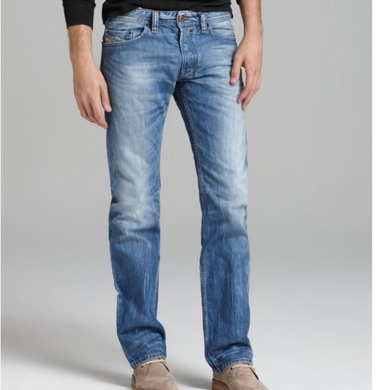 Diesel Safado Slim Jeans Medium Wash Men's US 34 Button Fly