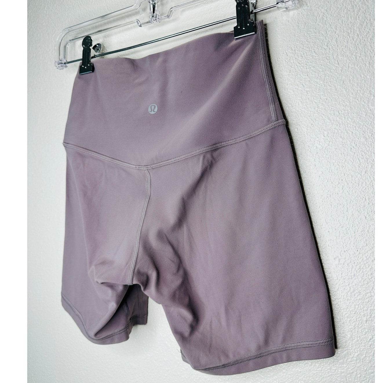 Lululemon Muted Lilac Align High Rise Short 4”  Biker Shorts 4