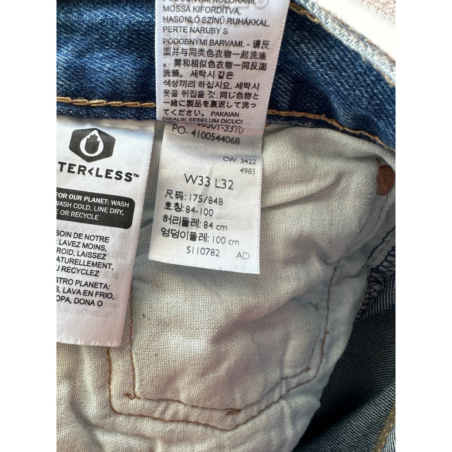 Levi's 501 Original Fit Lightweight Jeans Medium Wash Men's 33x32