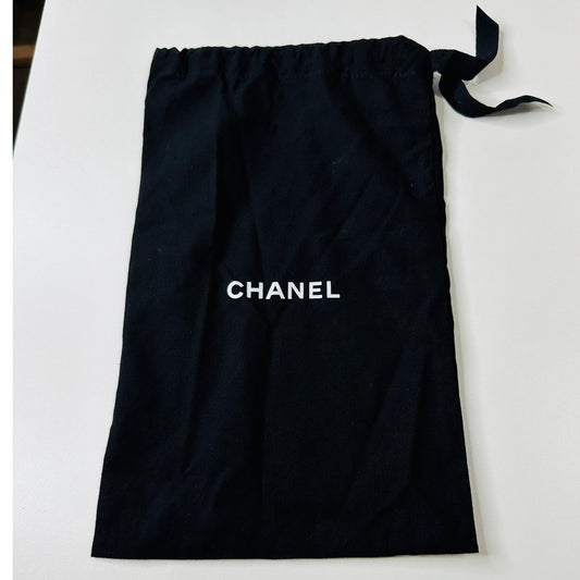 Chanel Black Dust Cover Bag 12 x 8