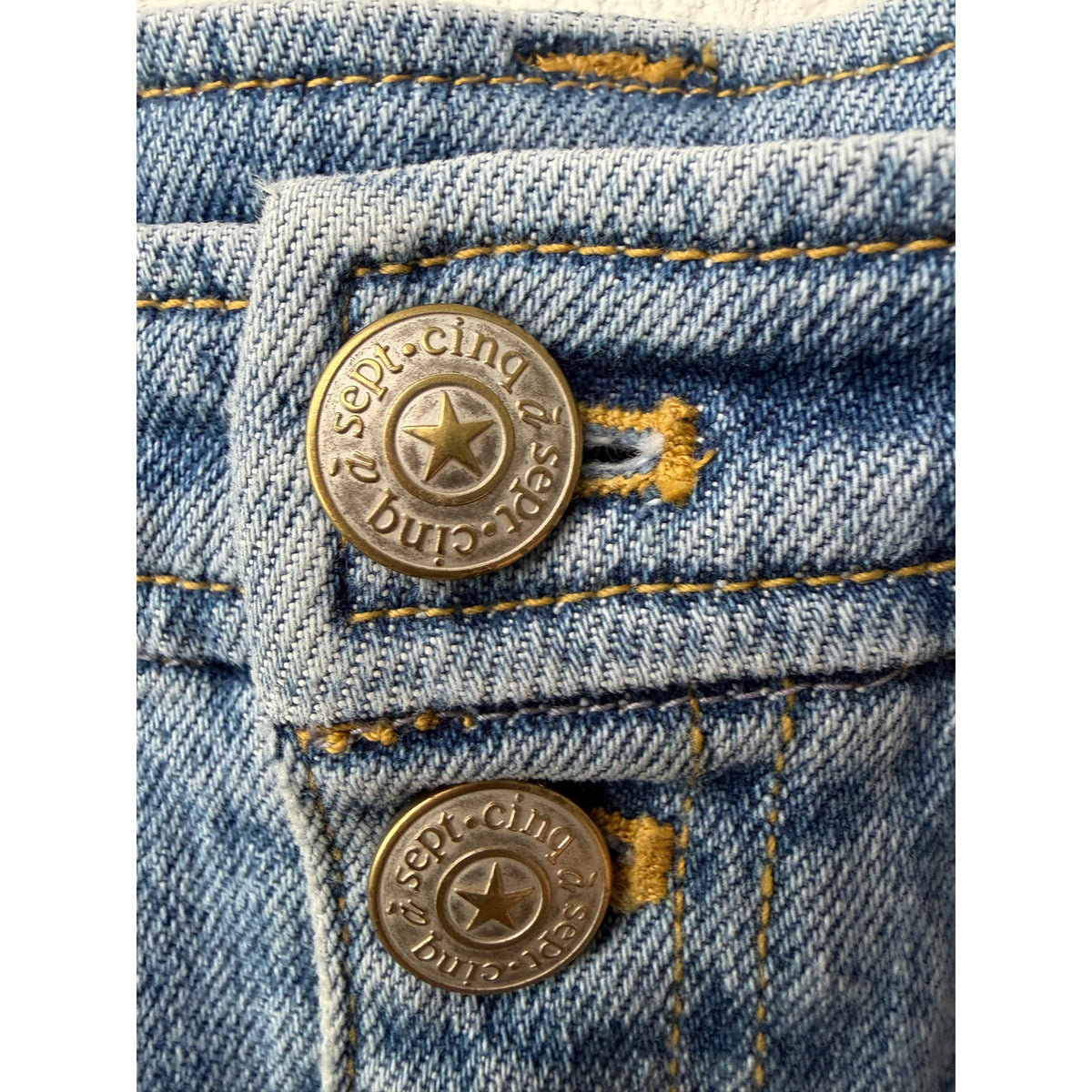 Cinq a Sept Benji Wide Leg Jeans Women US 0 Medium Wash