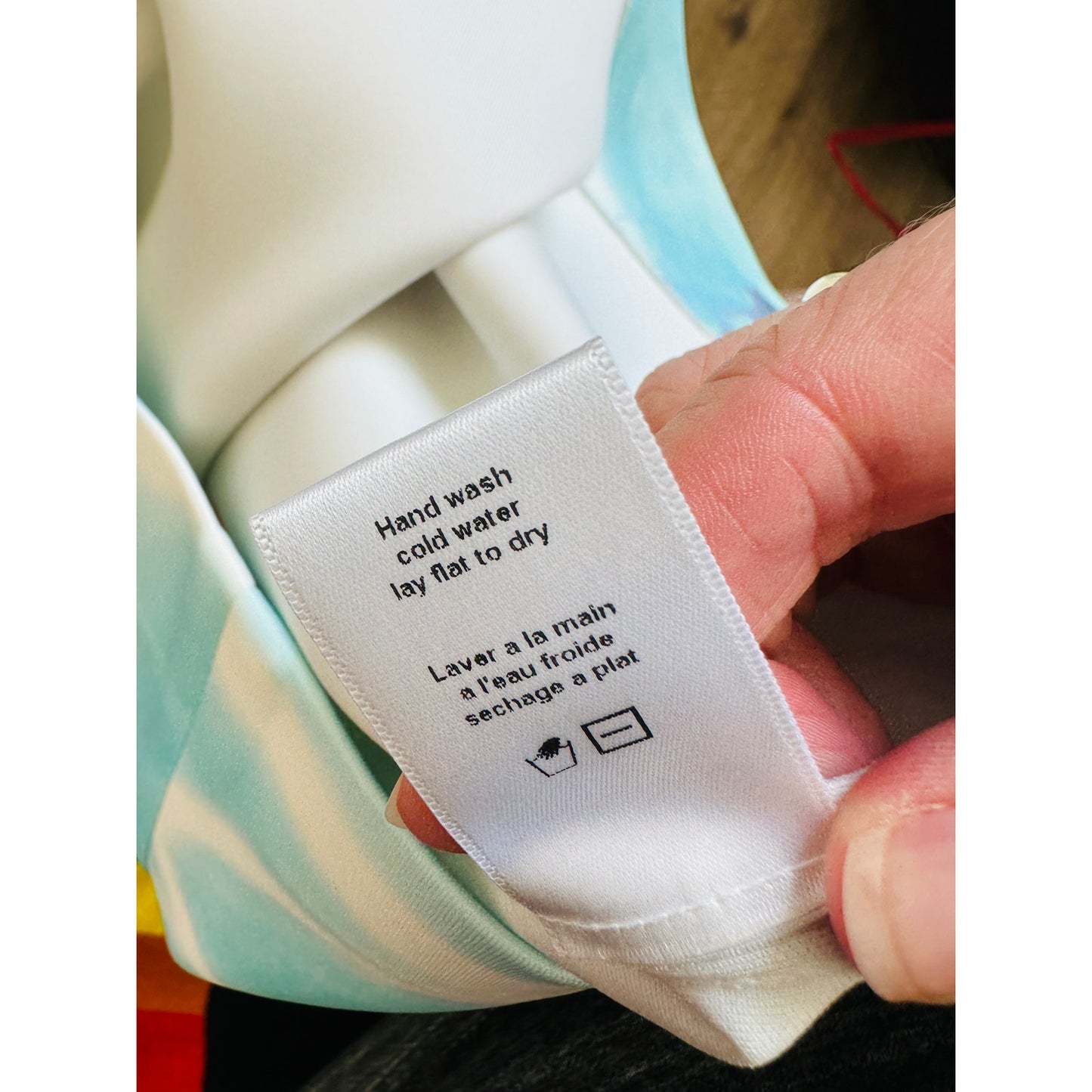 Clover Canyon Pool Flower Neoprene MultiColor Aqua Bodycon Dress XS