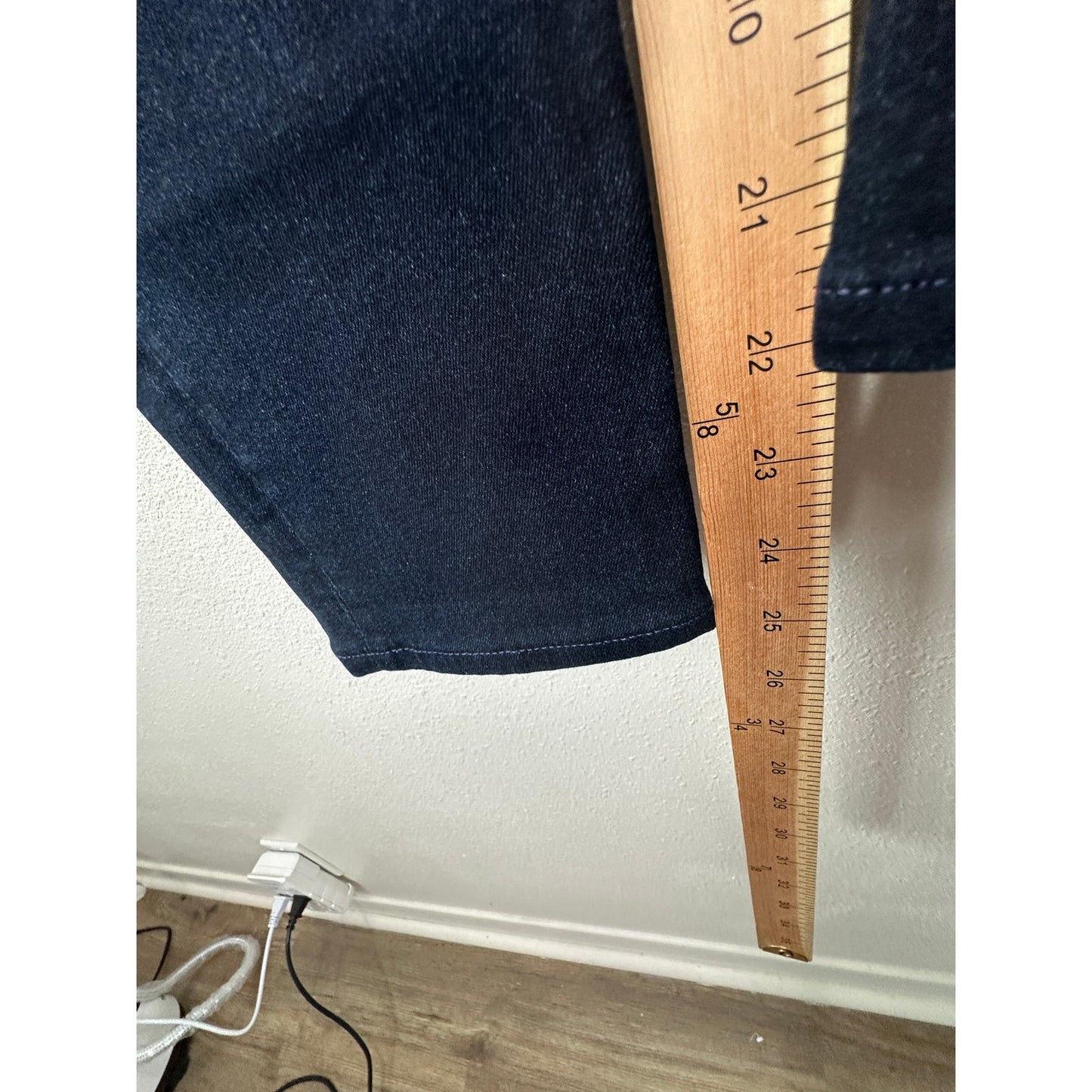 AG Adriano Dark Wash Whiskered The Prima Ankle Cigarette Ankle Jean 30R