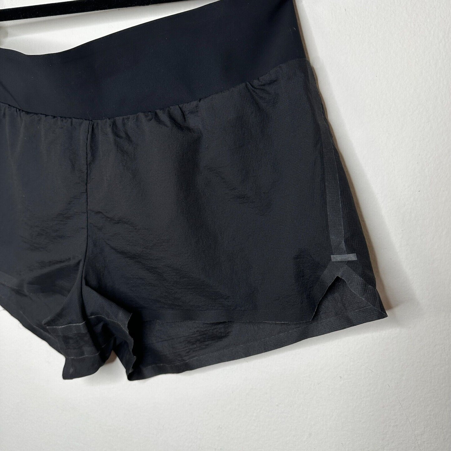 Adidas Y-3 Yohji Yamamoto Sport Spring Sheer Black Lightweight Tech Shorts S