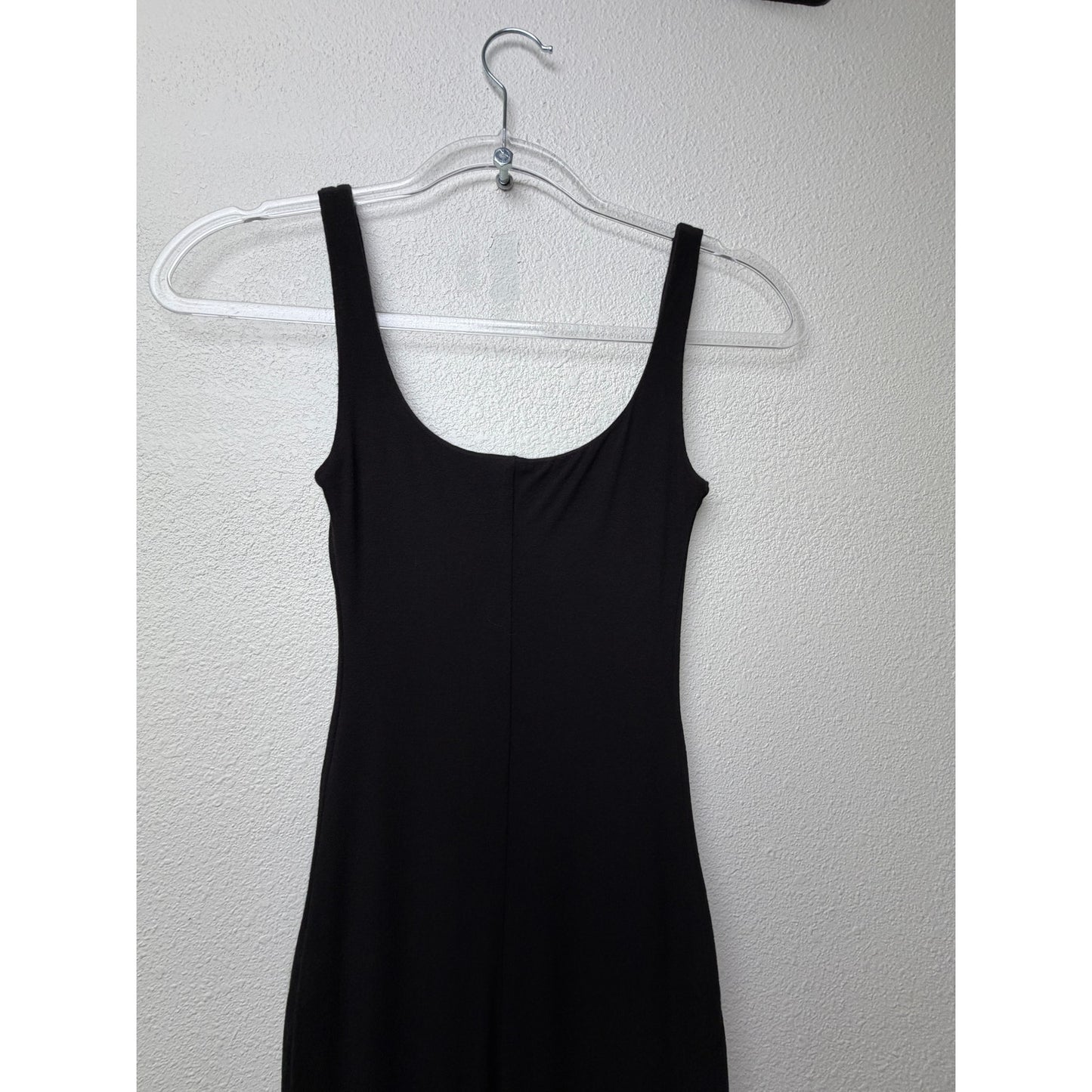 Naked Wardrobe Black Tank Jumpsuit Women XS Bodycon