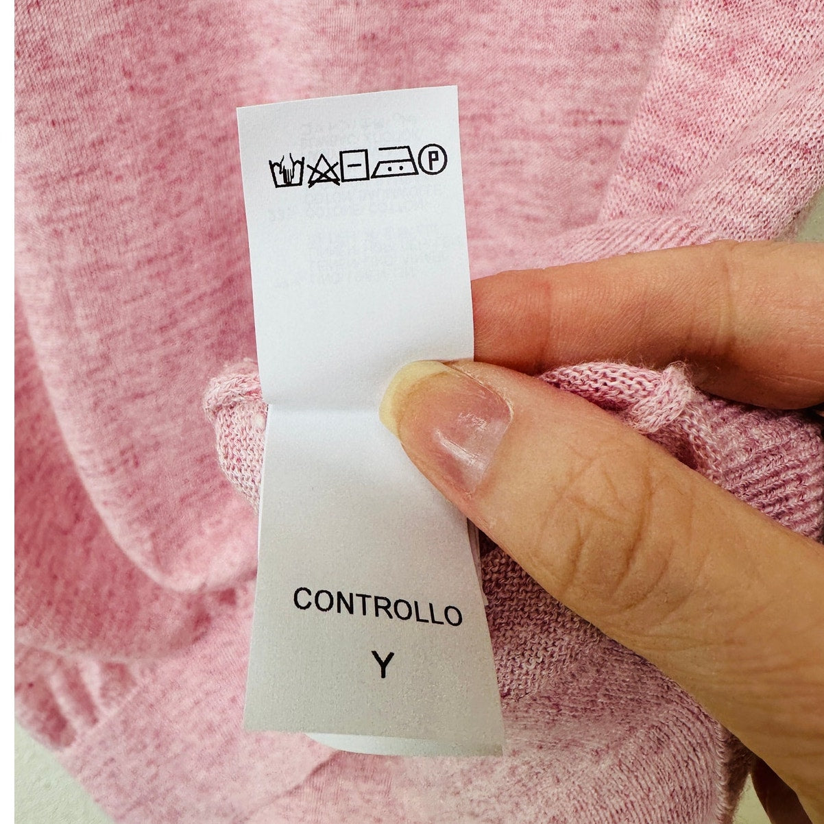 Brunello Cucinelli Polo Pink Men US XL Linen Knit