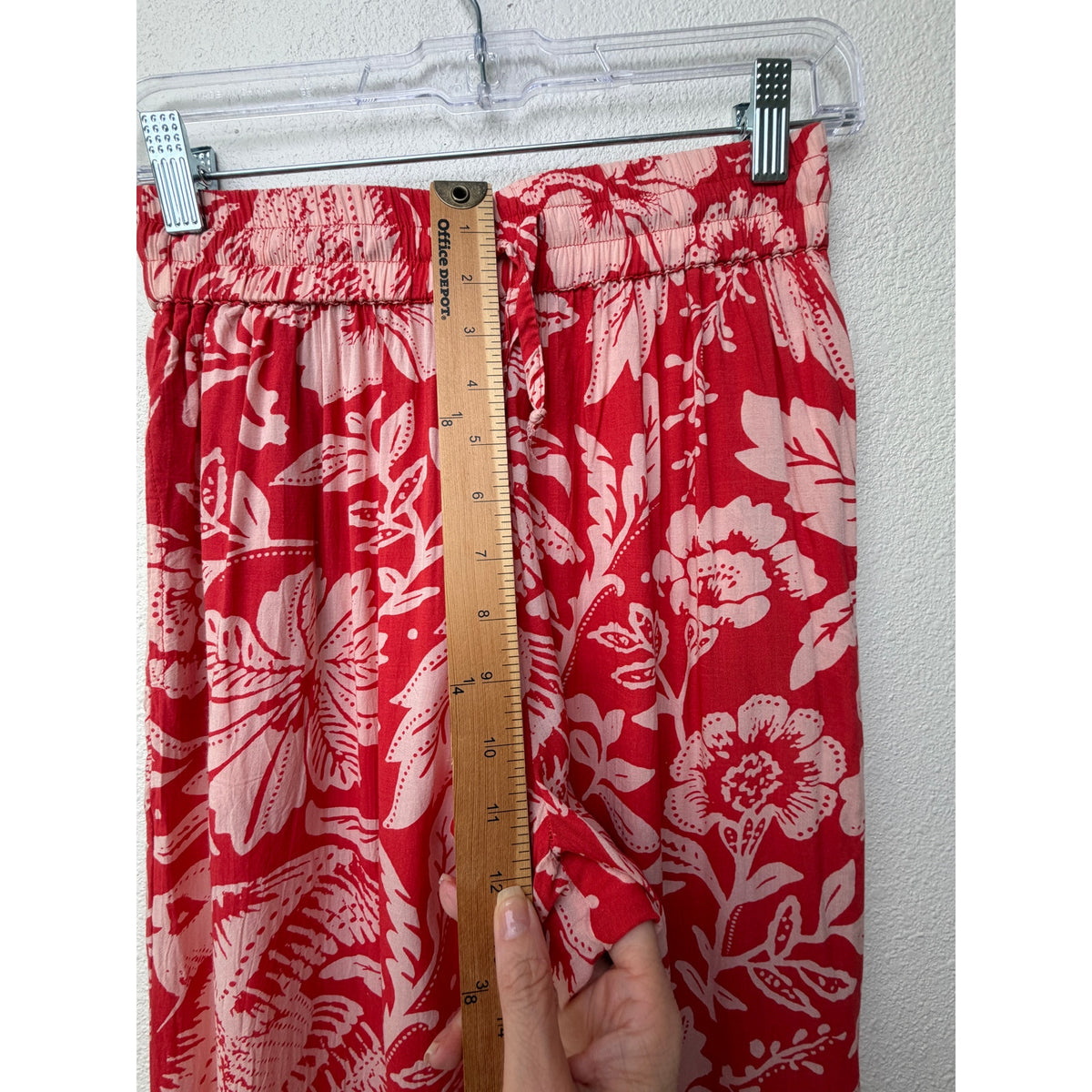 Elan Coral Pink Floral Cami Pants Set Women S