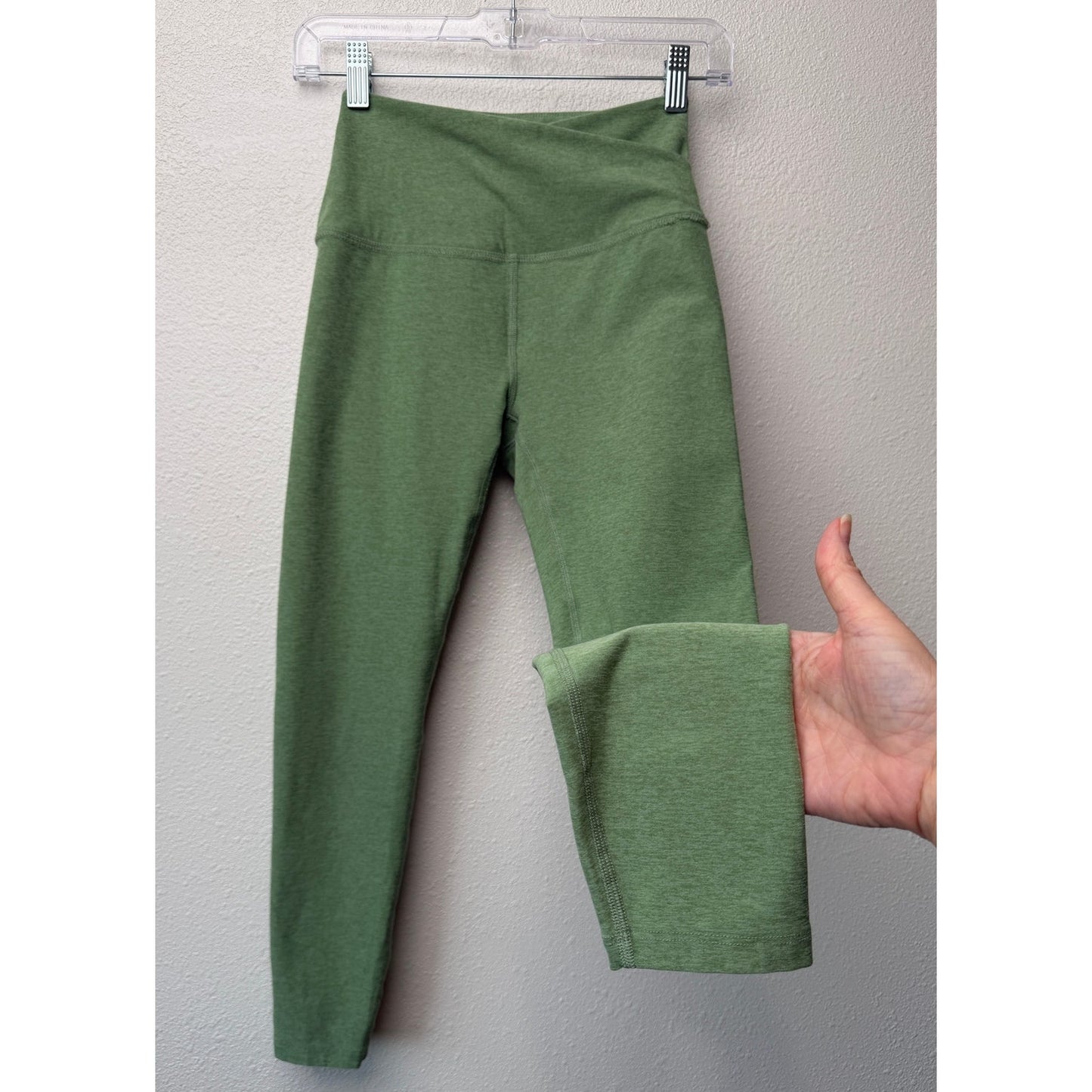Beyond Yoga Green Legging Sports Bra Set Women US S