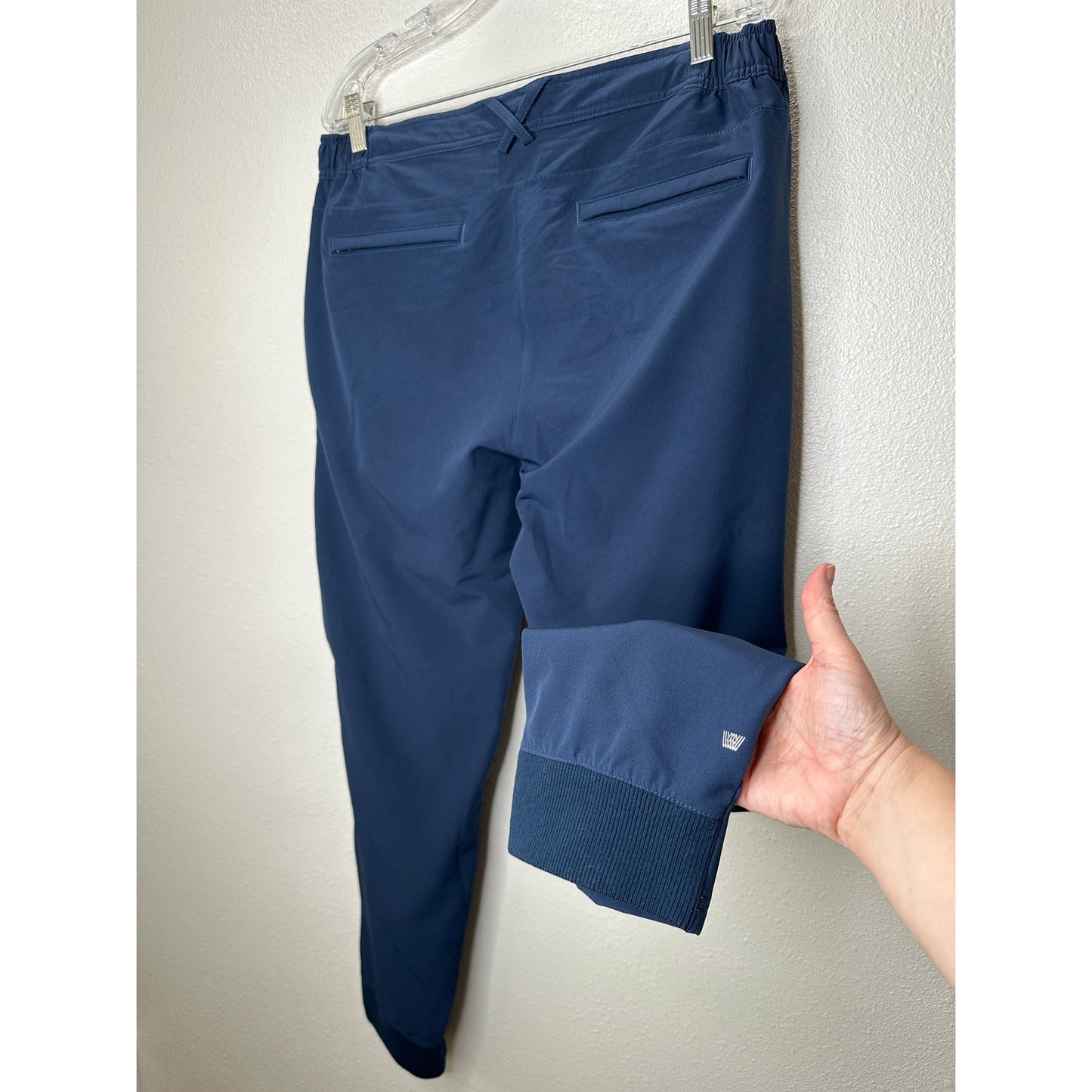 Mack Weldon Navy Blue Radius Flex Jogger Chino Pants L