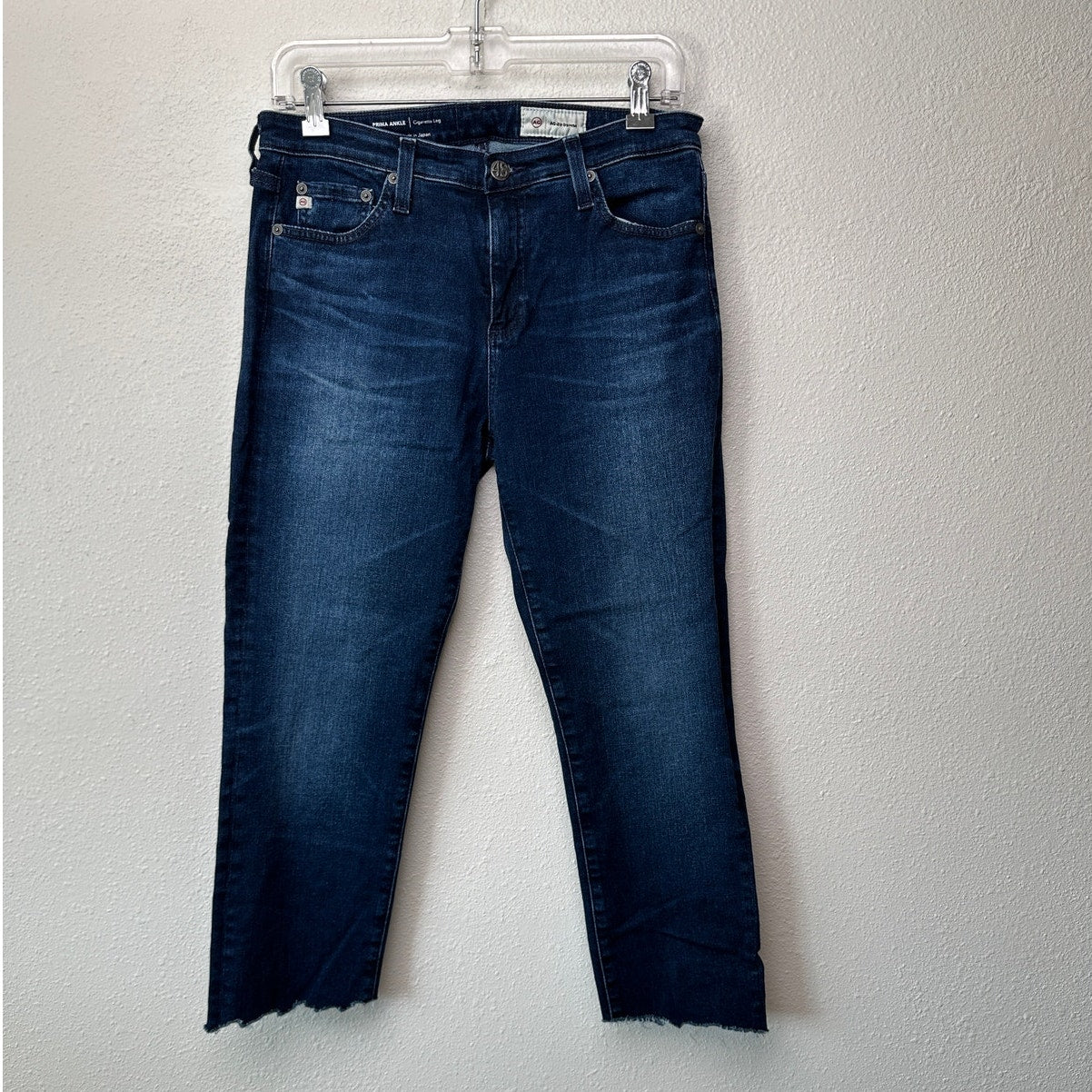AG Prima Jeans Medium Dark Wash Womens US 28 Cigarette