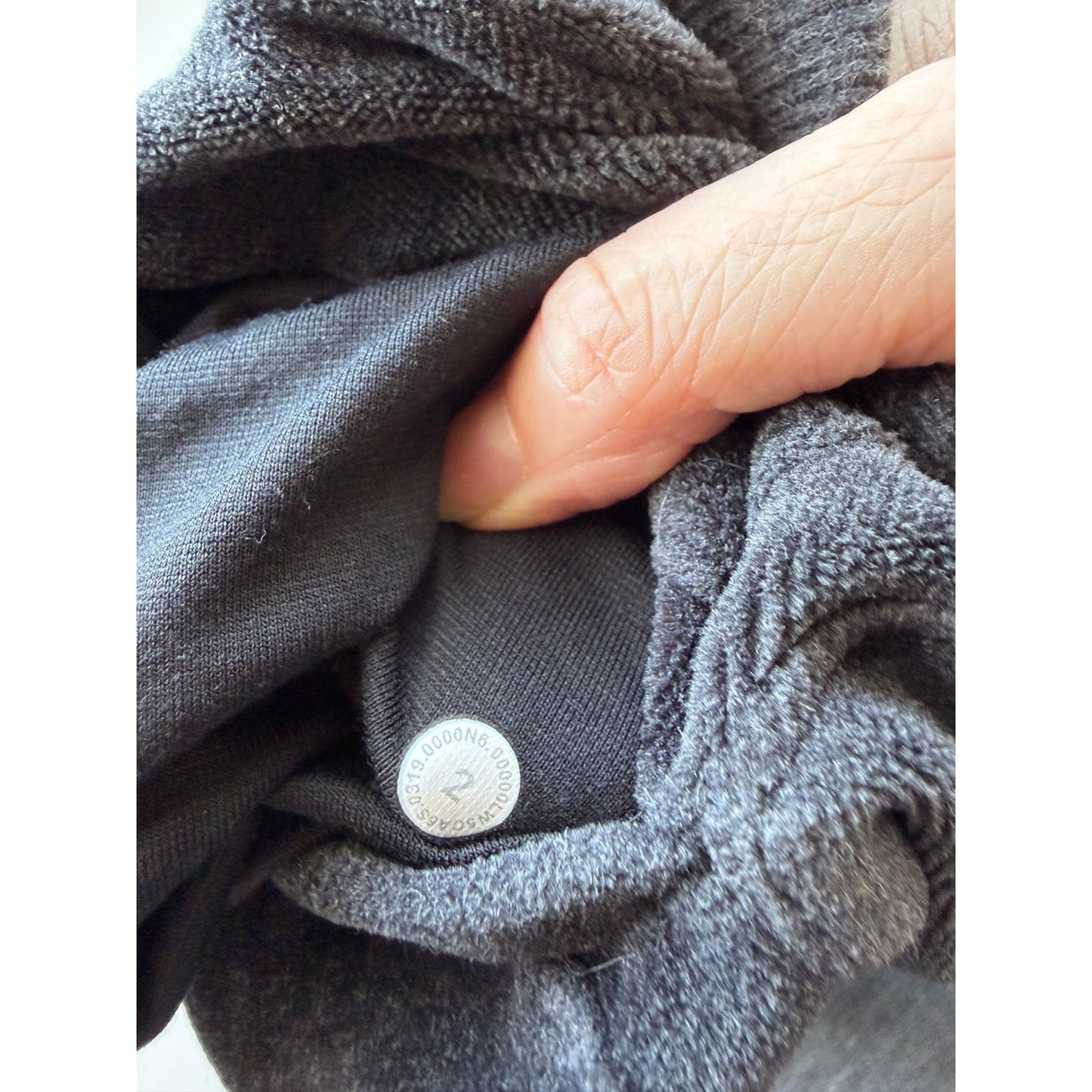 Lululemon Velour Jogger Pants Dark Gray Women's Size 2