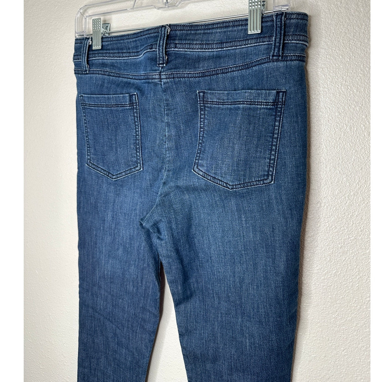 Splendid Medium Wash High Waist Ankle Zip Stretch Skinny Jeans 29