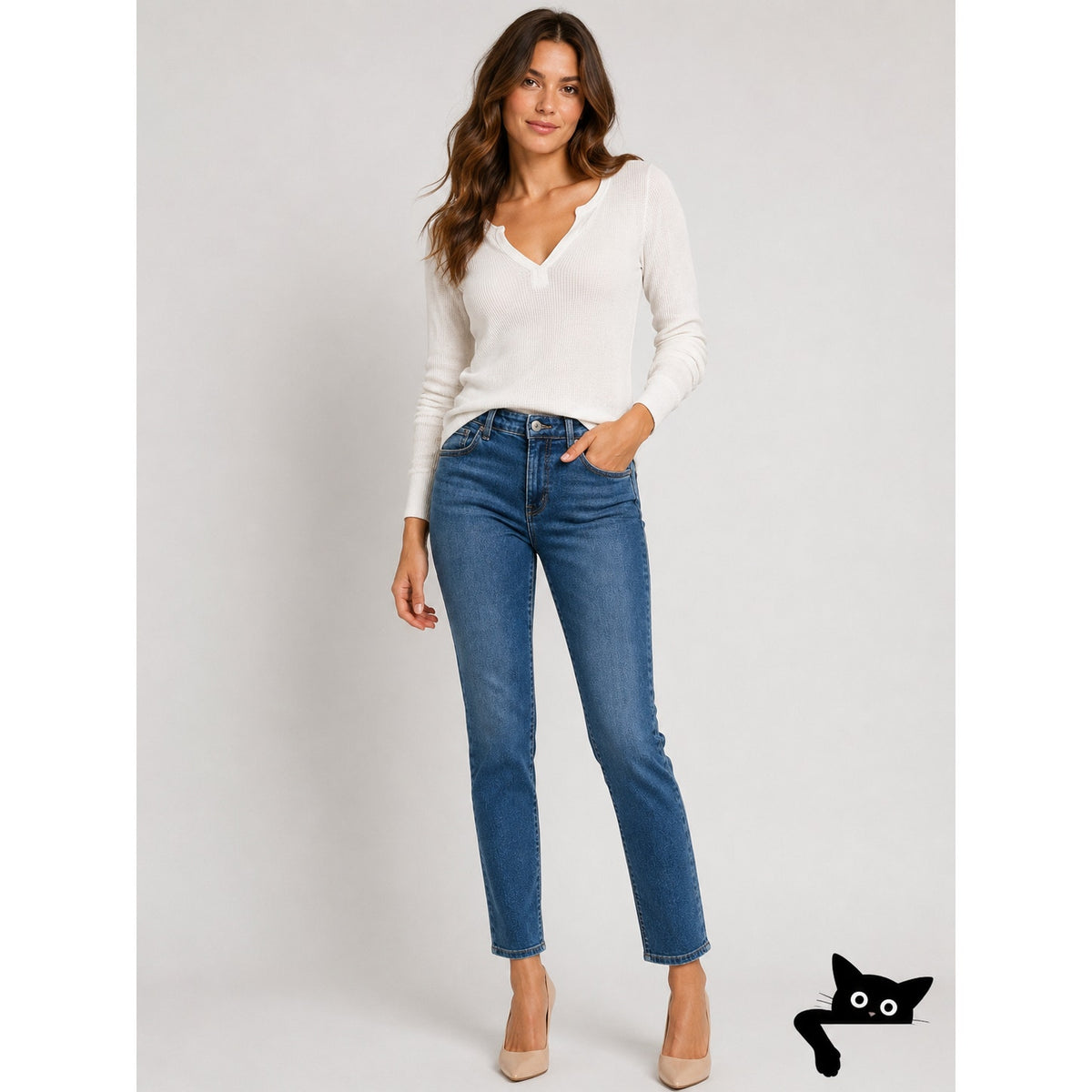 AG Adriano Goldschmied Prima Cigarette Jeans Blue Women’s US 29